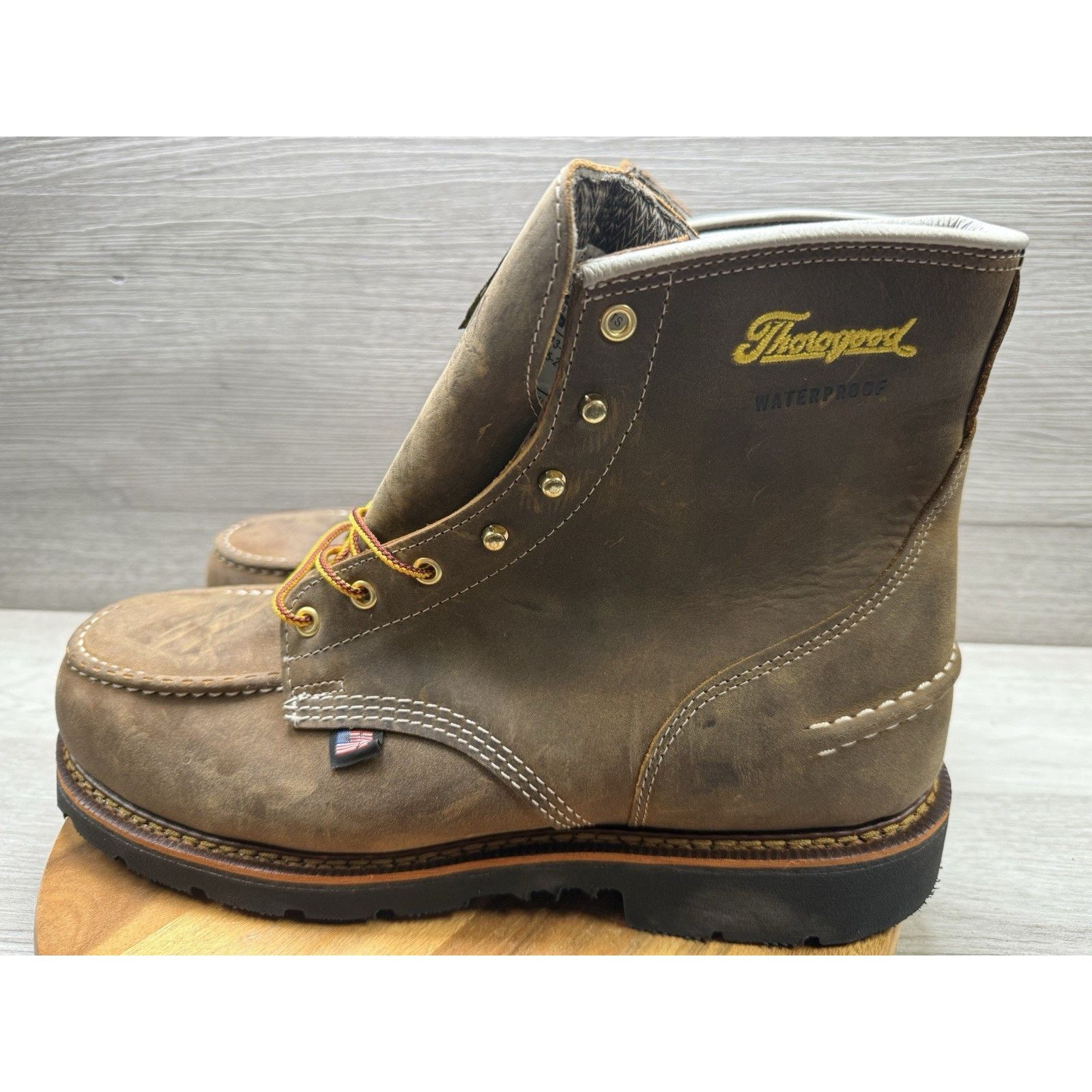 Thorogood THOROGOOD 1957 SERIES WATERPROOF 8″ CRAZYHOR 814-3890 14 2E Size US 14 / EU 47 - 2 Thumbnail