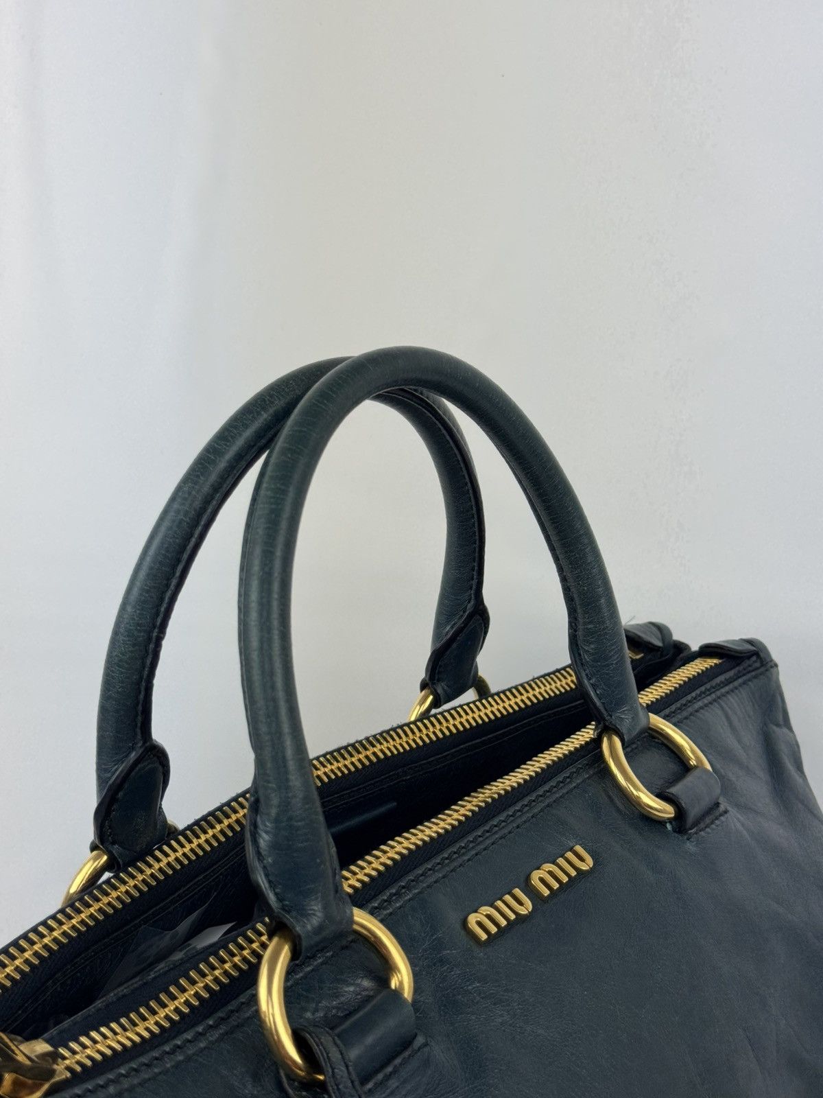Miu Miu Miu Miu Vitello shine tote bag Size ONE SIZE - 13 Thumbnail