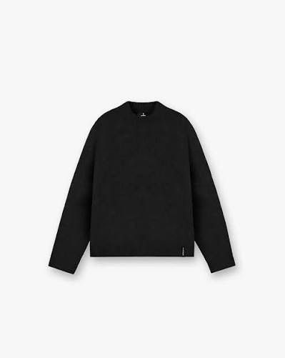 Represent Clo. Represent Alpaca Blend Sweater - Jet Black Size US M / EU 48-50 / 2 - 6 Thumbnail