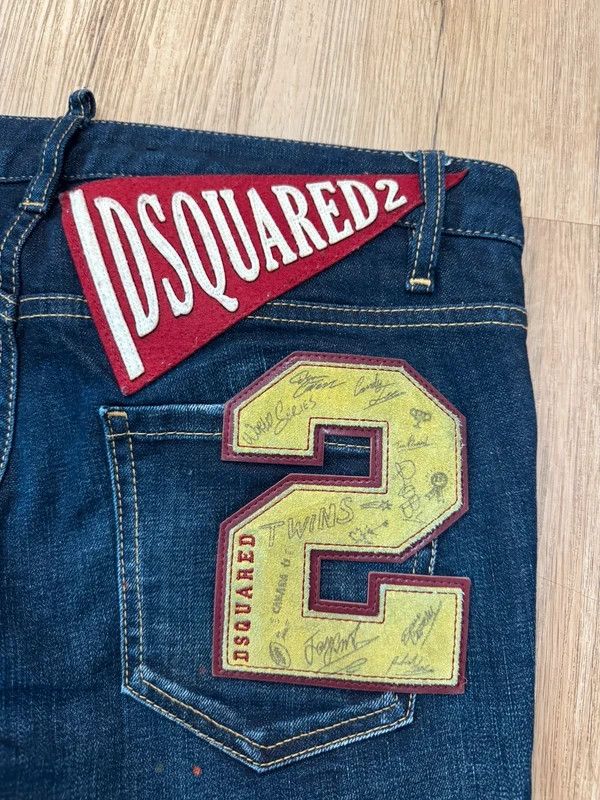 Dsquared2 Dsquared2 Cool Girl Cropped Jeans Big Logo size 40 Navy New Size 28" / US 6 / IT 42 - 8 Thumbnail