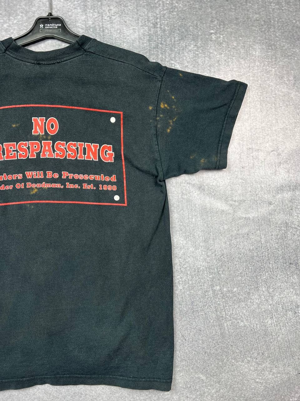 Vintage × WWE × WWF vintage undertaker t shirt it`s my yard merchendise Size US M / EU 48-50 / 2 - 8 Thumbnail