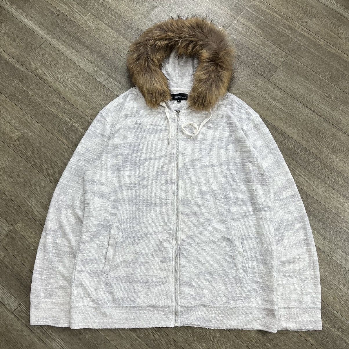 In The Attic 2000s In The Attic Homme Camouflage Lgb Style Zip Fur Hoodie Size US XL / EU 56 / 4 - 1 Thumbnail