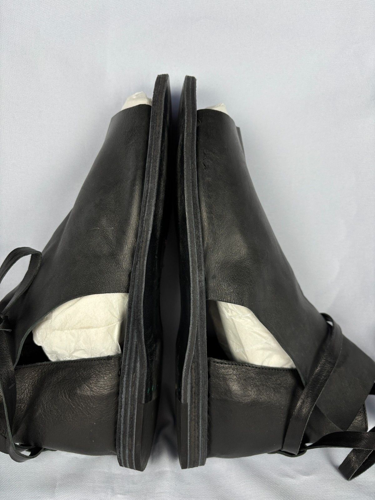 Officine Creative Officine Creative Itaca 009 Peep Toe Leather Sandals EU 38.5 Size US 8.5 / IT 38.5 - 8 Thumbnail