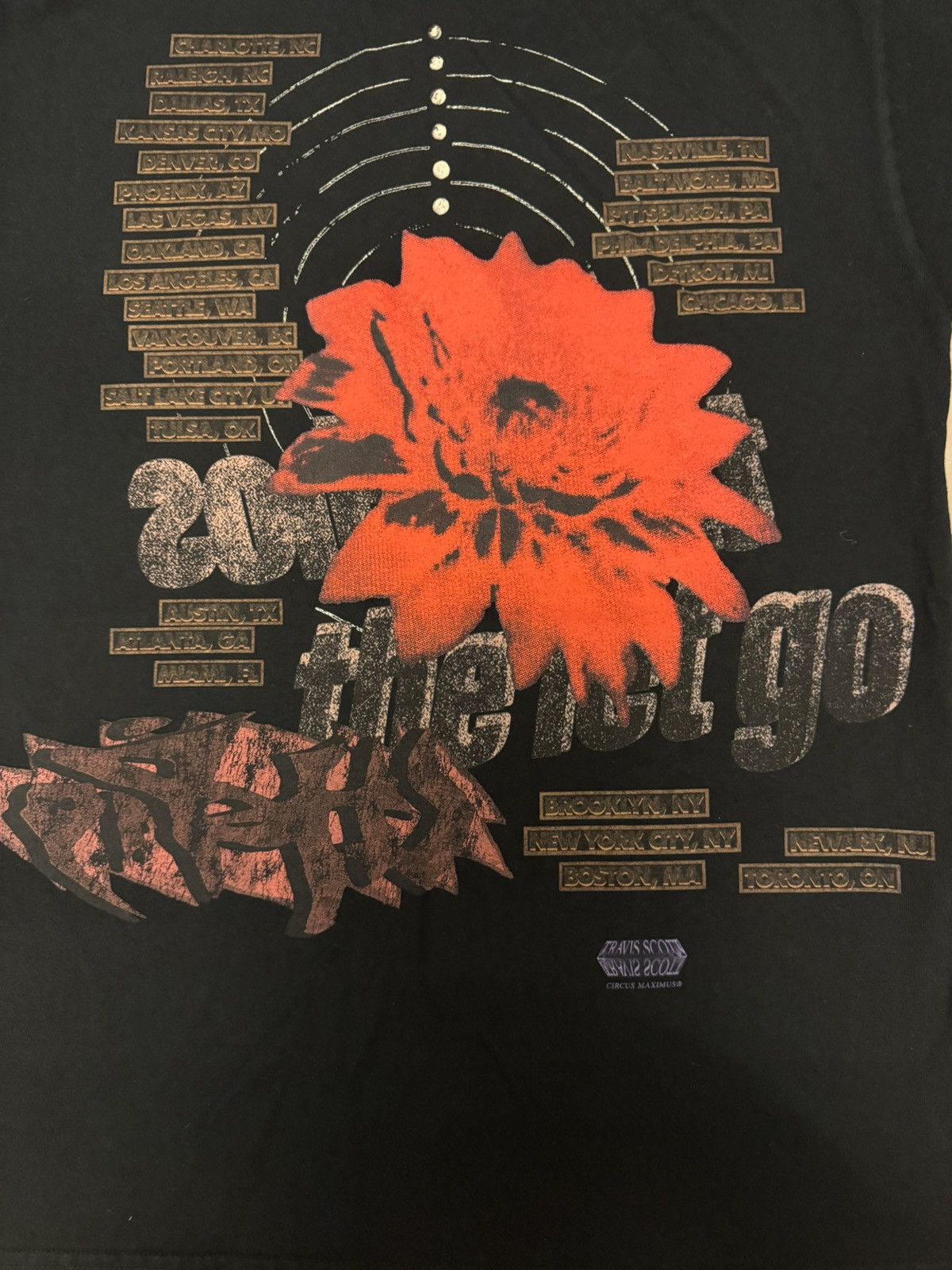 Travis Scott Delresto Europe Tee - Travis Scott Utopia Tour Size US M / EU 48-50 / 2 - 4 Thumbnail