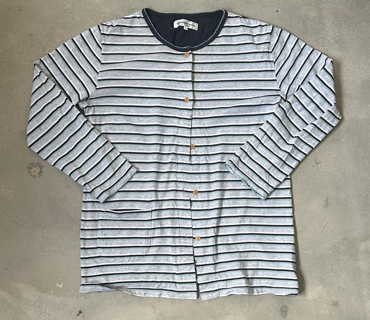 VINTAGE HARDY AMIES BUTTON CARDIGAN