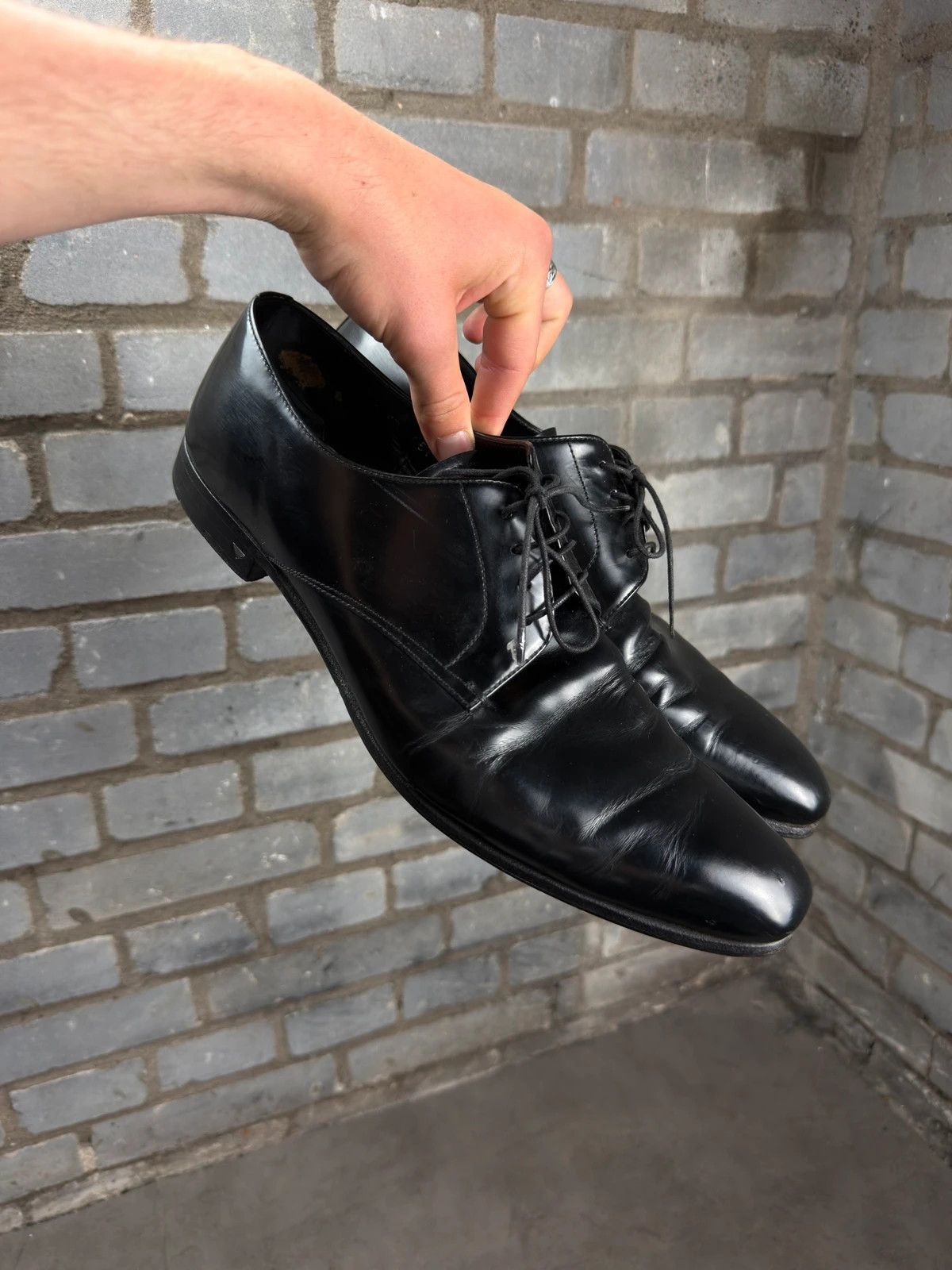 Prada Prada archive 2000’s Oxford derby shoes Size US 11 / EU 44 - 2 Thumbnail