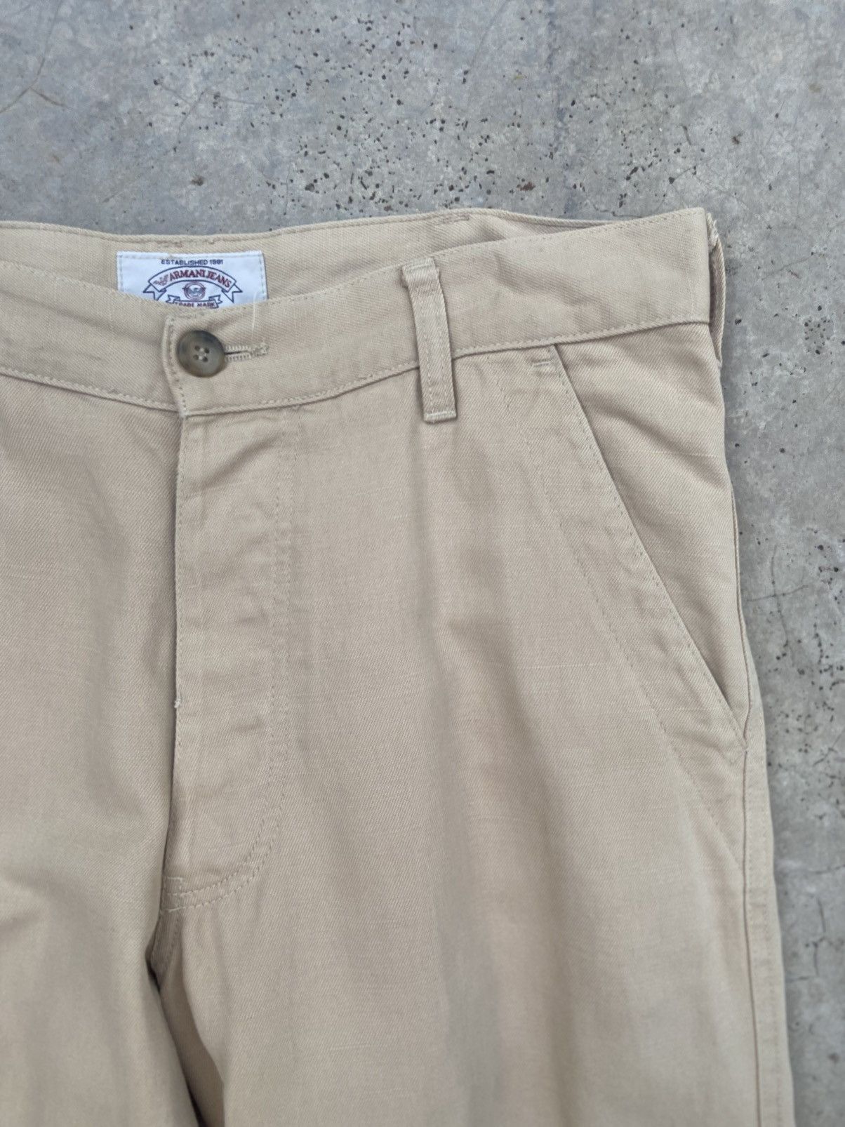 Armani Armani Jeans Baggy pants Eco Stone Size US 32 / EU 48 - 4 Thumbnail