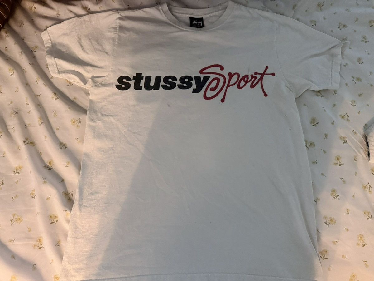 Stussy Stussy 24SS Stüssy Tee Sport Script White Size US S / EU 44-46 / 1 - 5 Thumbnail