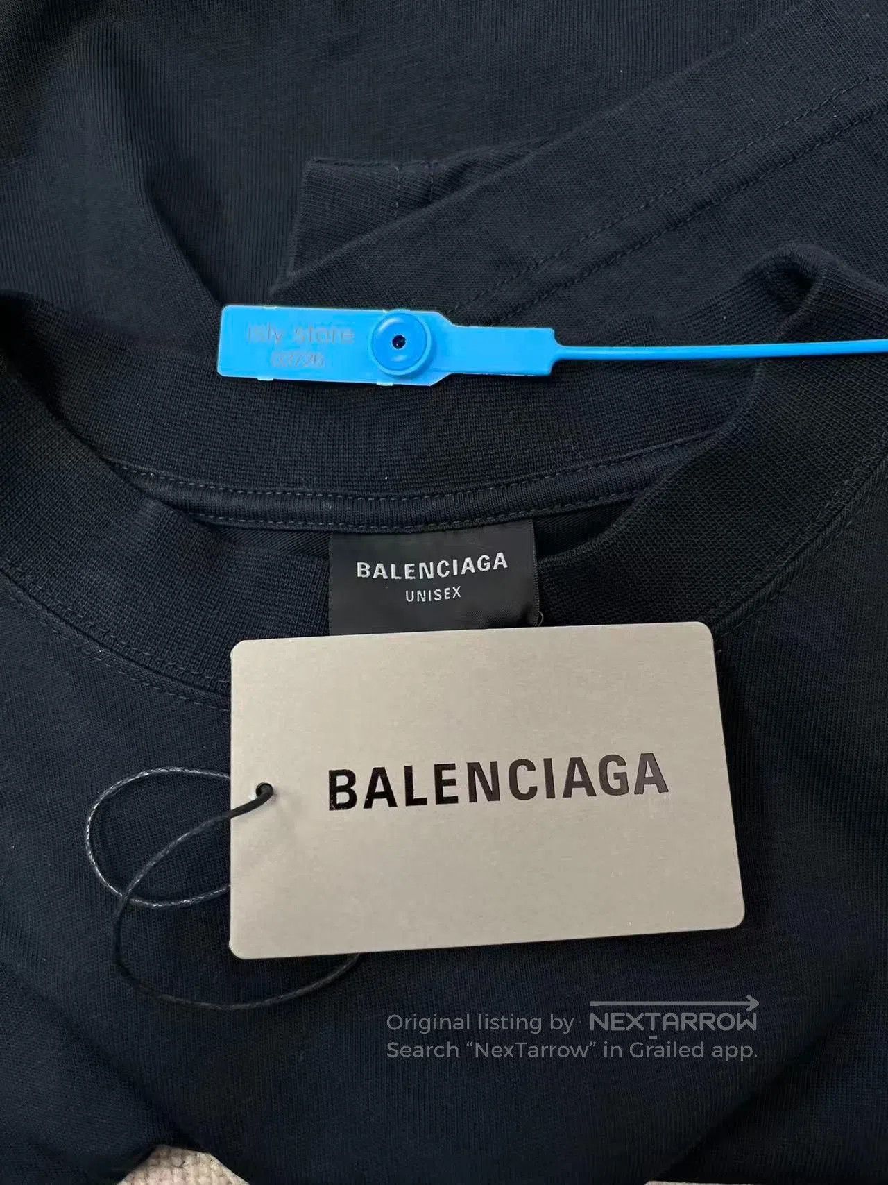 Balenciaga Balenciaga Logo Oversized Drop Shoulder T-Shirt Women's. Size XS / US 0-2 / IT 36-38 - 5 Thumbnail