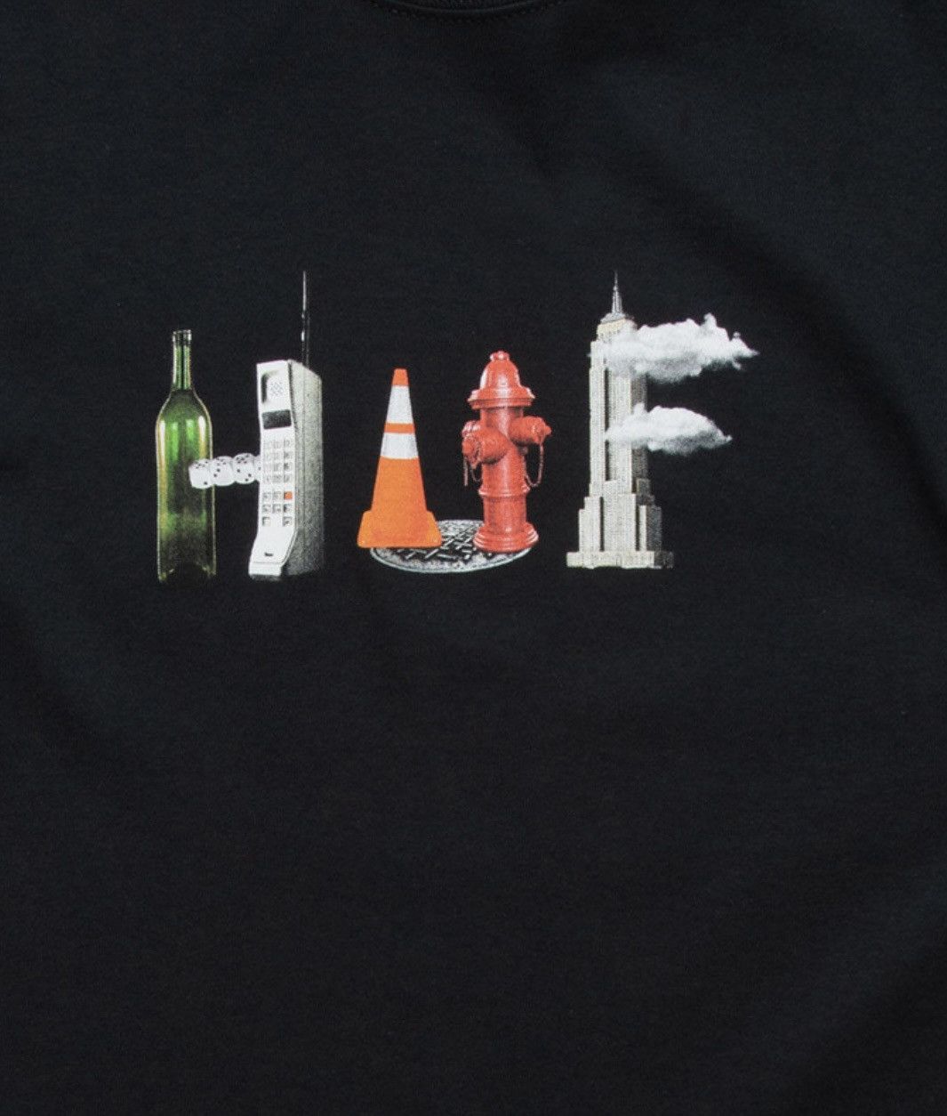 Designer × Huf 🚨 HUF Objectified Tee Shirt RARE! Black 2XL Size XXL 🚨 Size US XXL / EU 58 / 5 - 5 Thumbnail