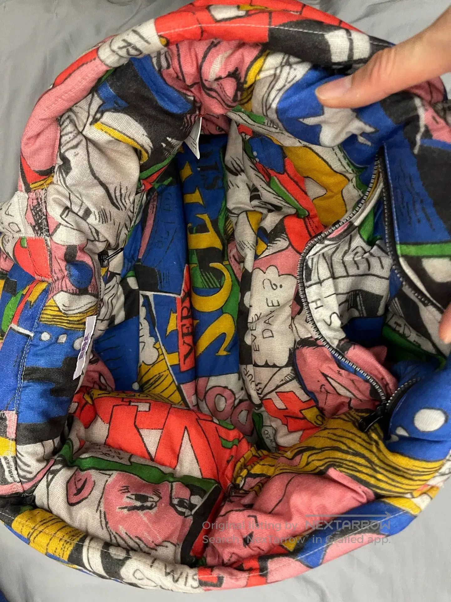 ERL ERL 2023 Comic Padded Down Tote. Size ONE SIZE - 4 Thumbnail