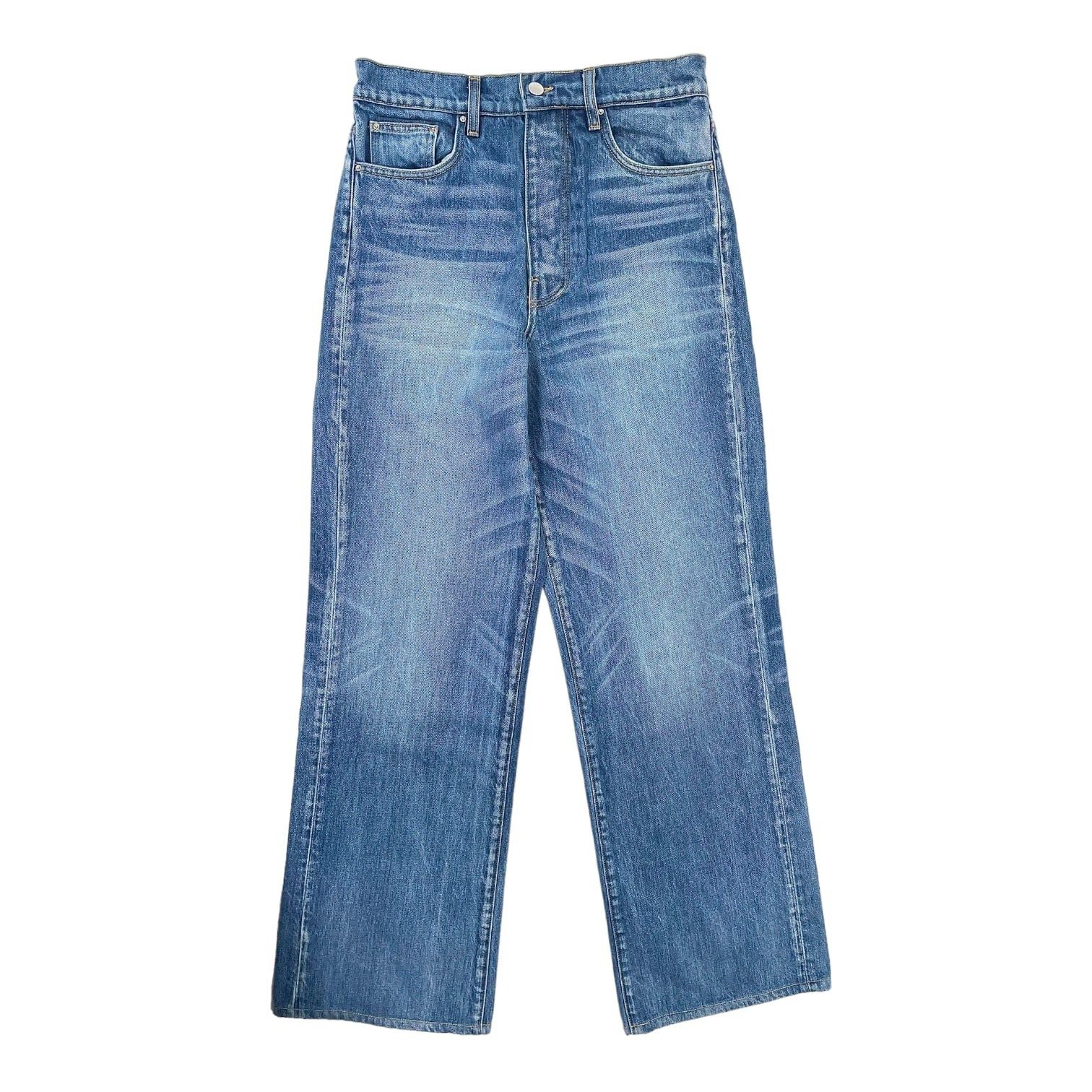 image of Amiri Baggy Wide Leg Jeans Indigo, Men's (Size 30)