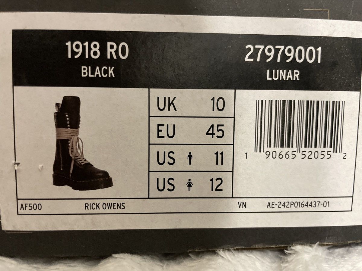Dr. Martens Quad sole calf lenght boot RickxMartens Size US 10 / EU 43 - 3 Thumbnail