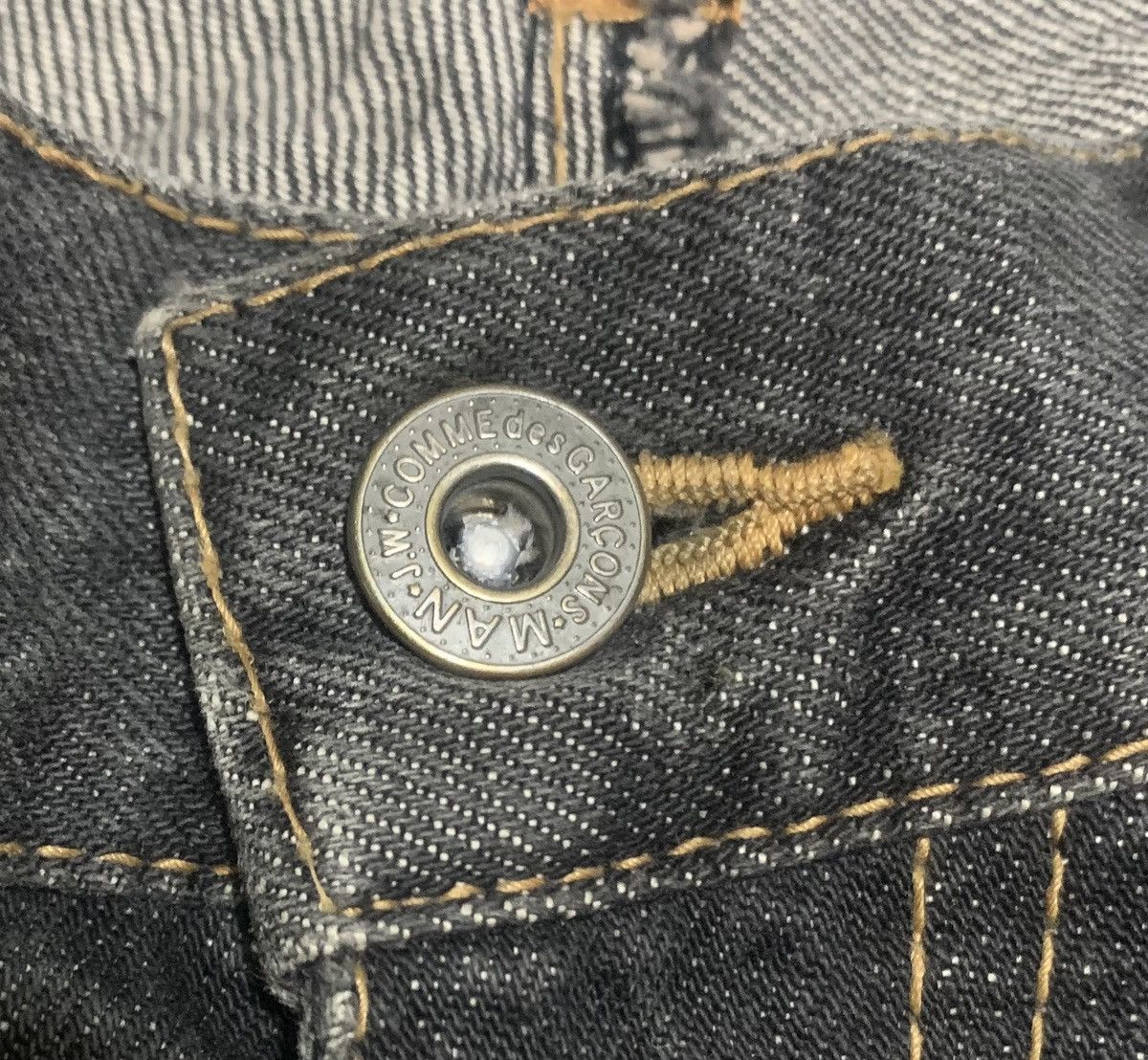 Junya Watanabe AD2004 Junya Watanabe Commes Des Garcons Curve Leg Jeans Size US 35 - 7 Thumbnail