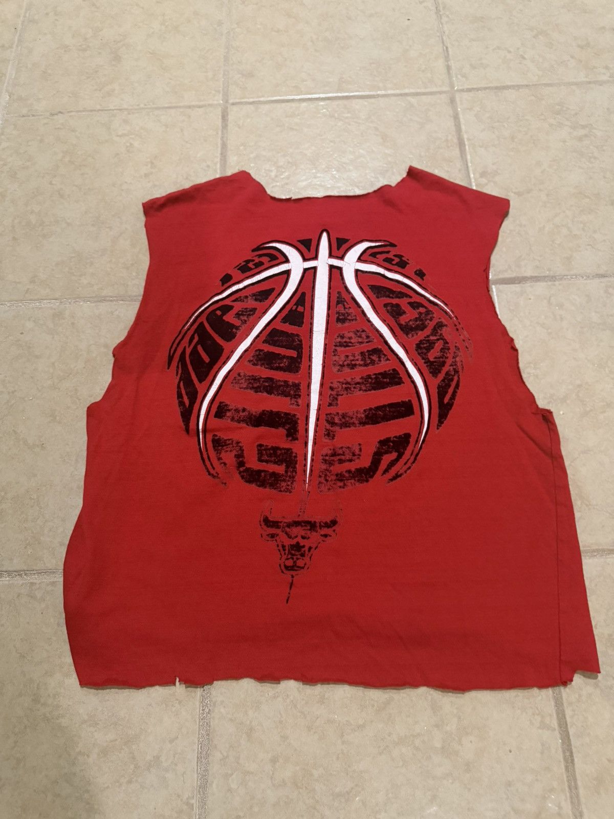 Vintage Vintage Chicago Bulls Sleeveless tee Size US M / EU 48-50 / 2 - 2 Thumbnail