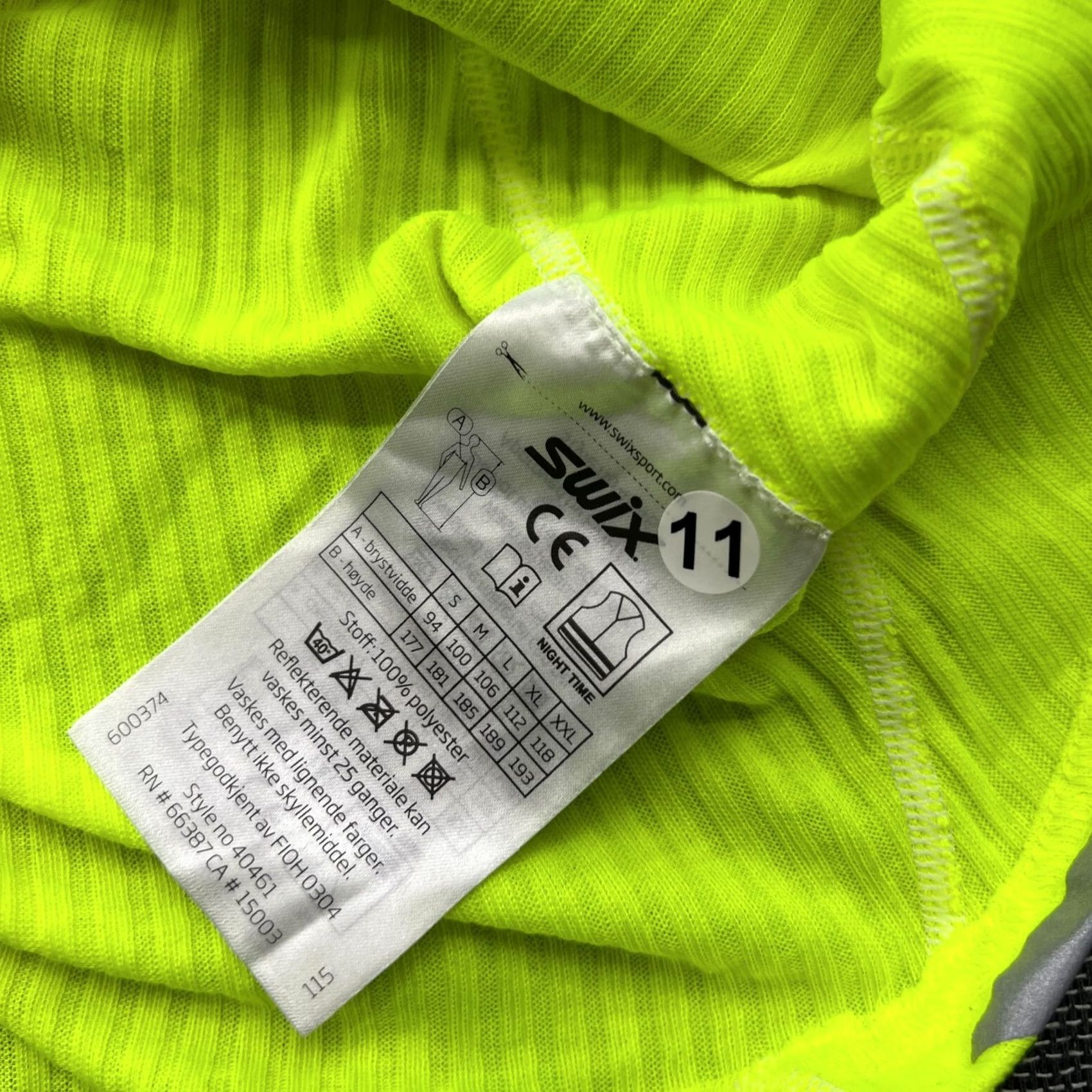 Vintage Swix RaceX Base Layer Shirt Mens XL Vistech Running Ski Sport Outdoor Shirt Size US XL / EU 56 / 4 - 5 Thumbnail