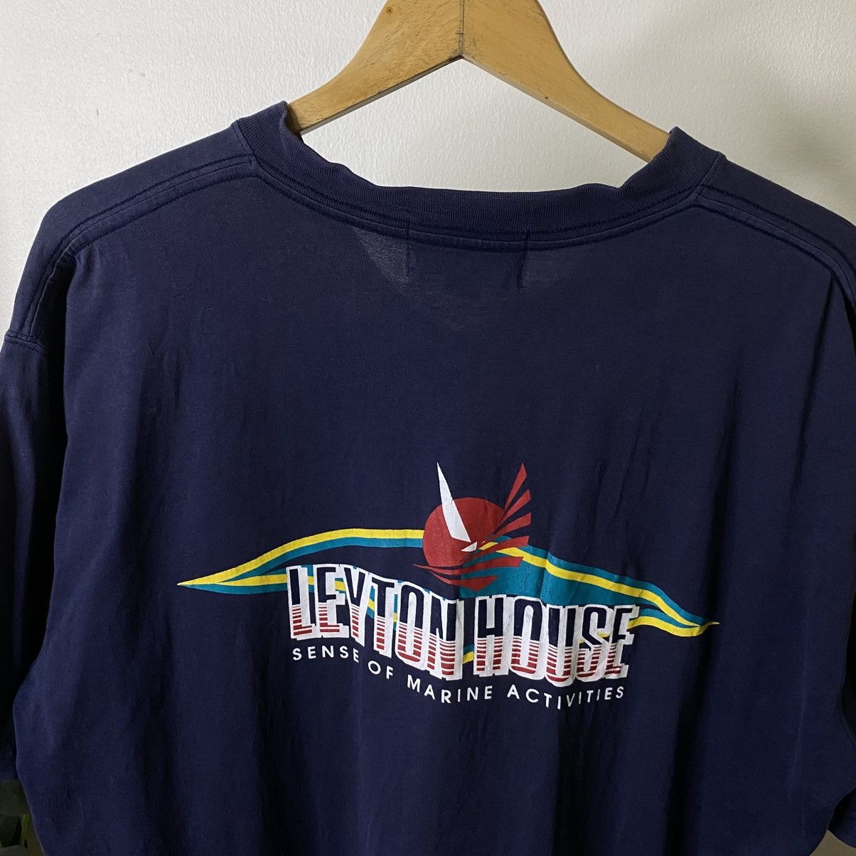 Vintage Vintage 1990s Leyton House Racing Team T Shirt Size US XL / EU 56 / 4 - 2 Thumbnail