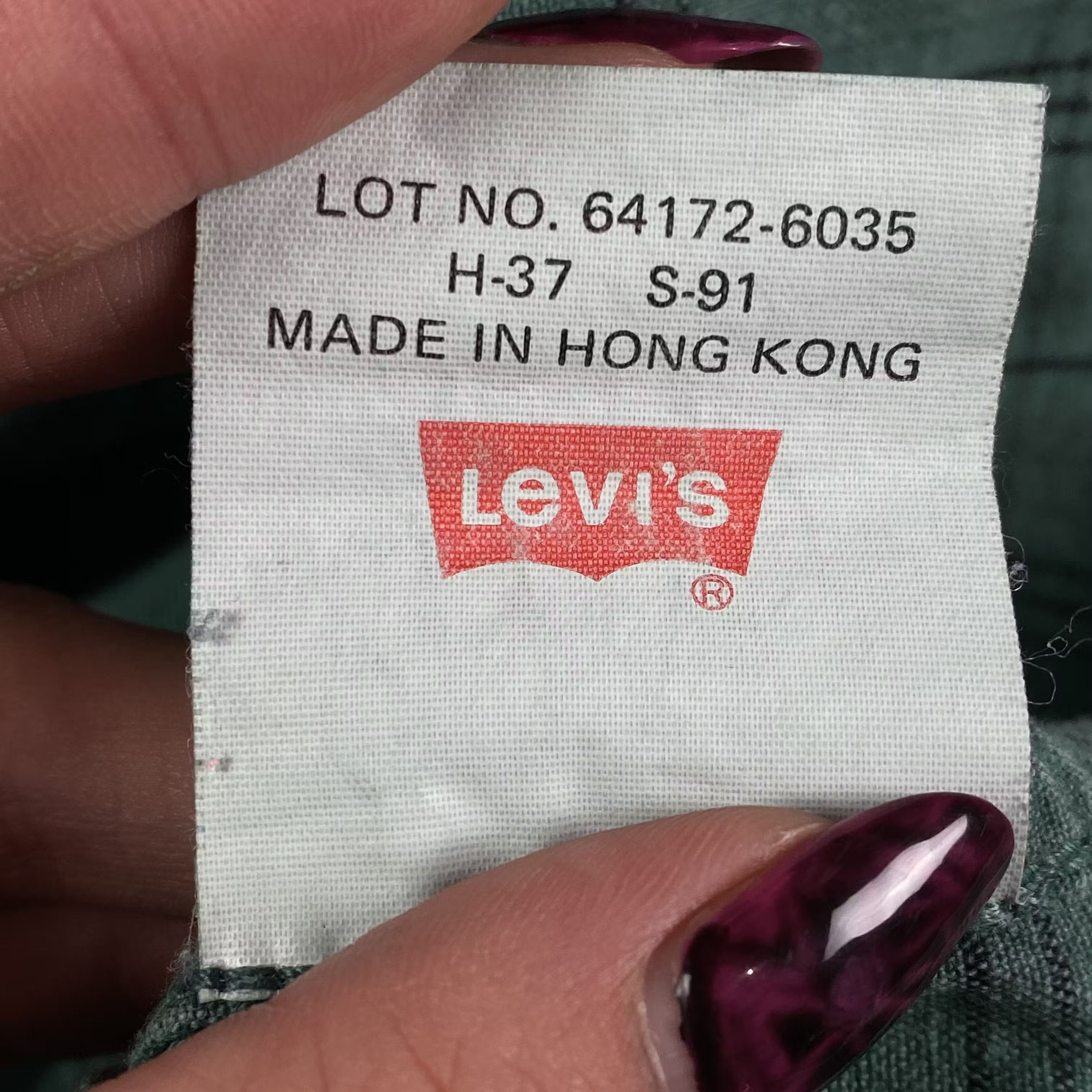 Levi's × Levi's Vintage Clothing × Vintage Mens Shirt Long Sleeve Levi’s Vintage Size XL Size US XL / EU 56 / 4 - 5 Thumbnail