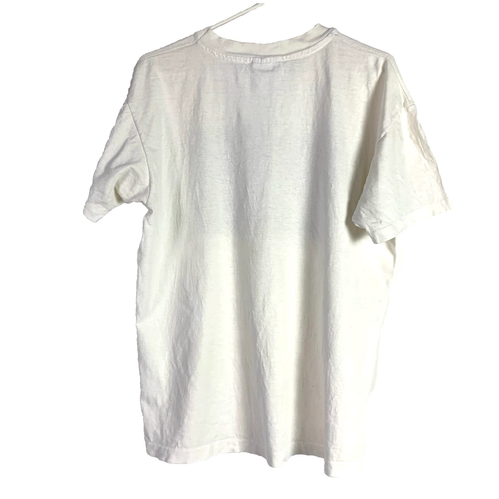 Vintage VINTAGE Jim Morris Environmental T-Shirts Tee Shirt Large White Short Sleeve Crew Neck Men’s Graphic Print Art 100% Cotton Size US L / EU 52-54 / 3 - 7 Thumbnail