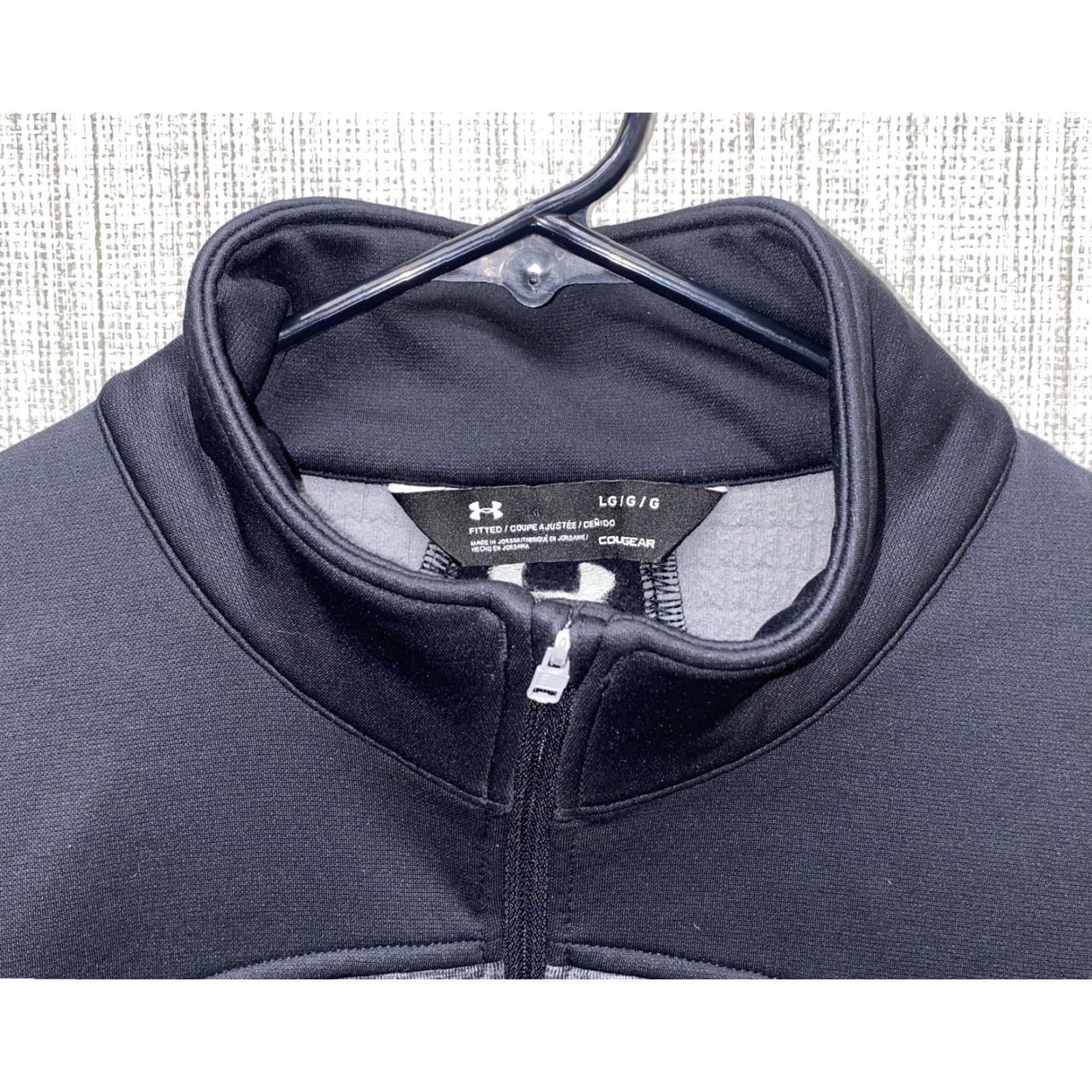 Under Armour Under Armour Jacket Women Size L 1/2 Zip Pullover Gray/Black Track Activewear Regular Size L / US 10 / IT 46 - 3 Thumbnail