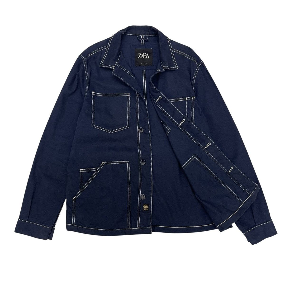 Zara Zara Man Utility Button Jacket Size US M / EU 48-50 / 2 - 4 Thumbnail
