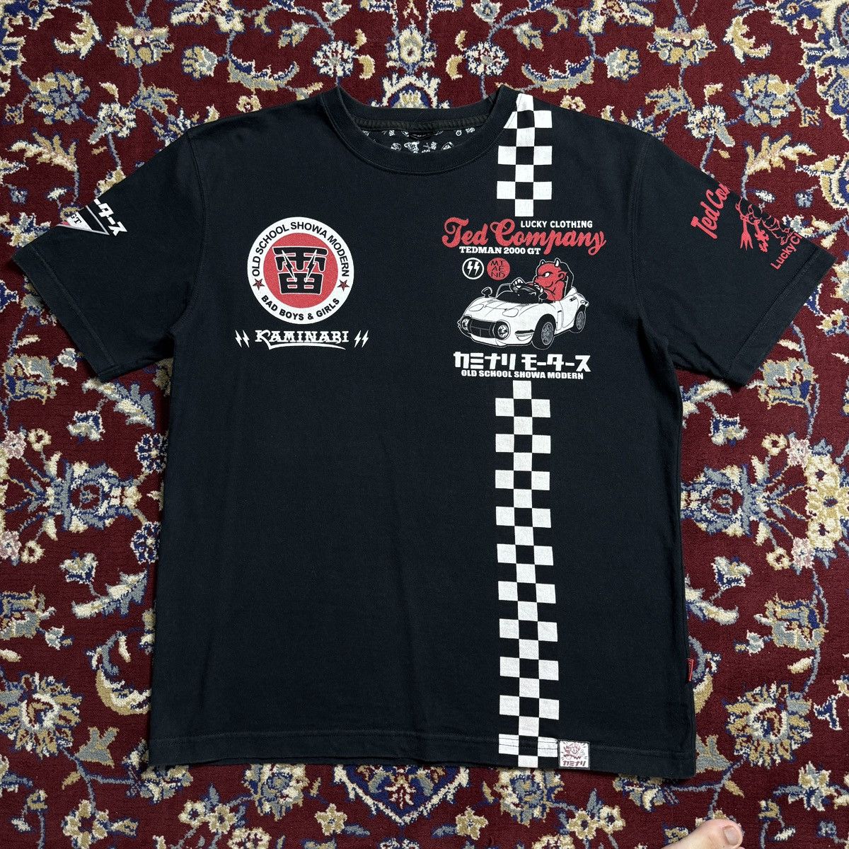 Tedman Tedman 2000 GT KAMINARI Japan Legend racing tee Size US M / EU 48-50 / 2 - 2 Thumbnail