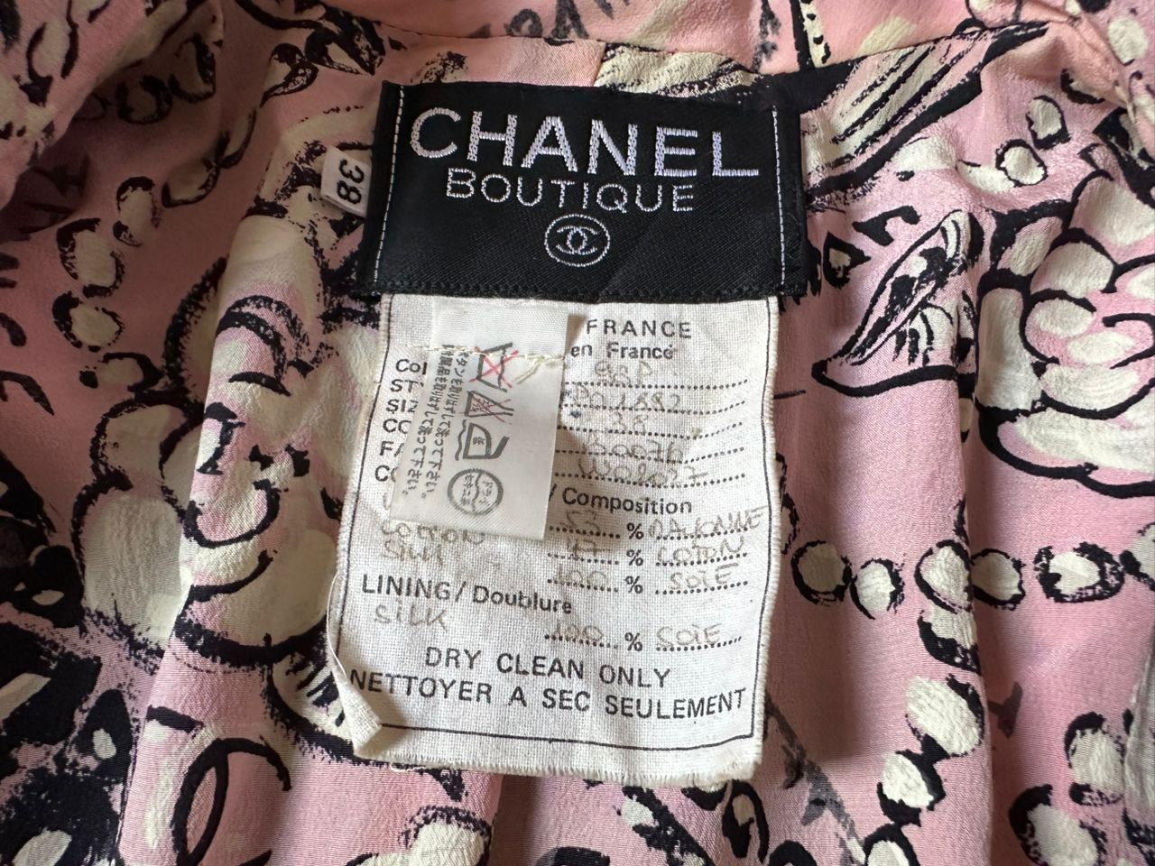 Chanel Authentic Chanel Runway Spring Summer 1993 Jacket Size XS / US 0-2 / IT 36-38 - 4 Thumbnail