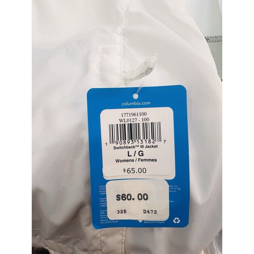 Columbia Columbia Switchback III Rain Jacket Womens Packable Hooded Size M / US 6-8 / IT 42-44 - 9 Thumbnail