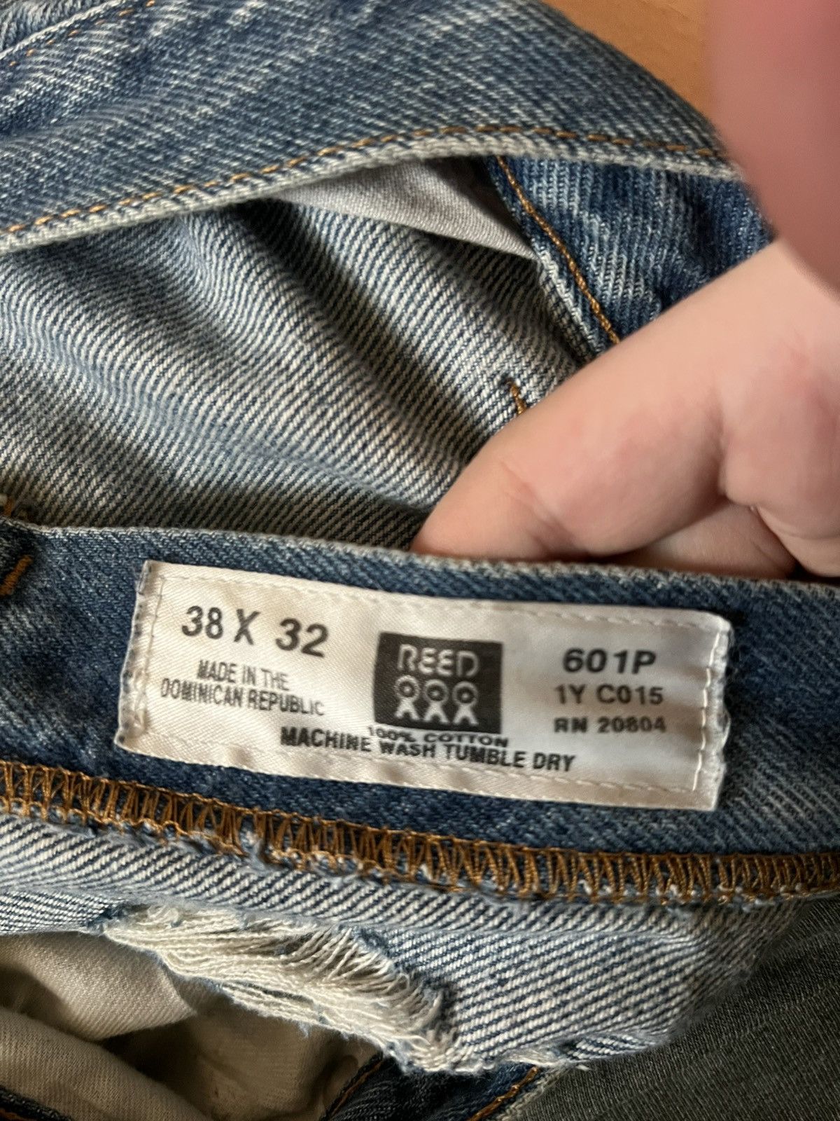 Other Custom distressed reed denim Size US 38 / EU 54 - 4 Thumbnail