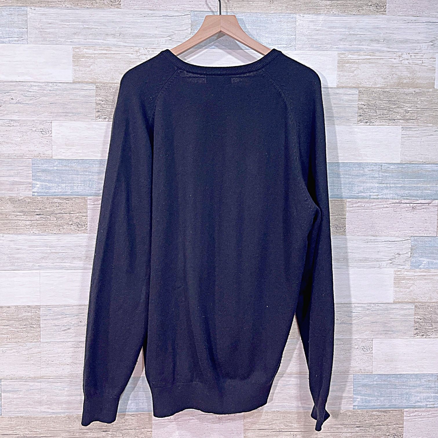 Lands' End × Vintage Lands End 100% Cashmere Sweater Black Vintage Mens XL Size US XL / EU 56 / 4 - 3 Thumbnail