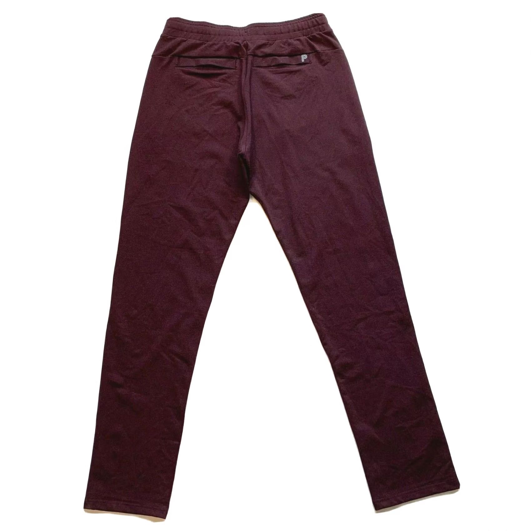 Vintage Public Rec All Day Every Day Pants Nylon Stretch Elastic Waist Jogger 32/34 Mens Regular Red Heather Size US 32 / EU 48 - 2 Thumbnail