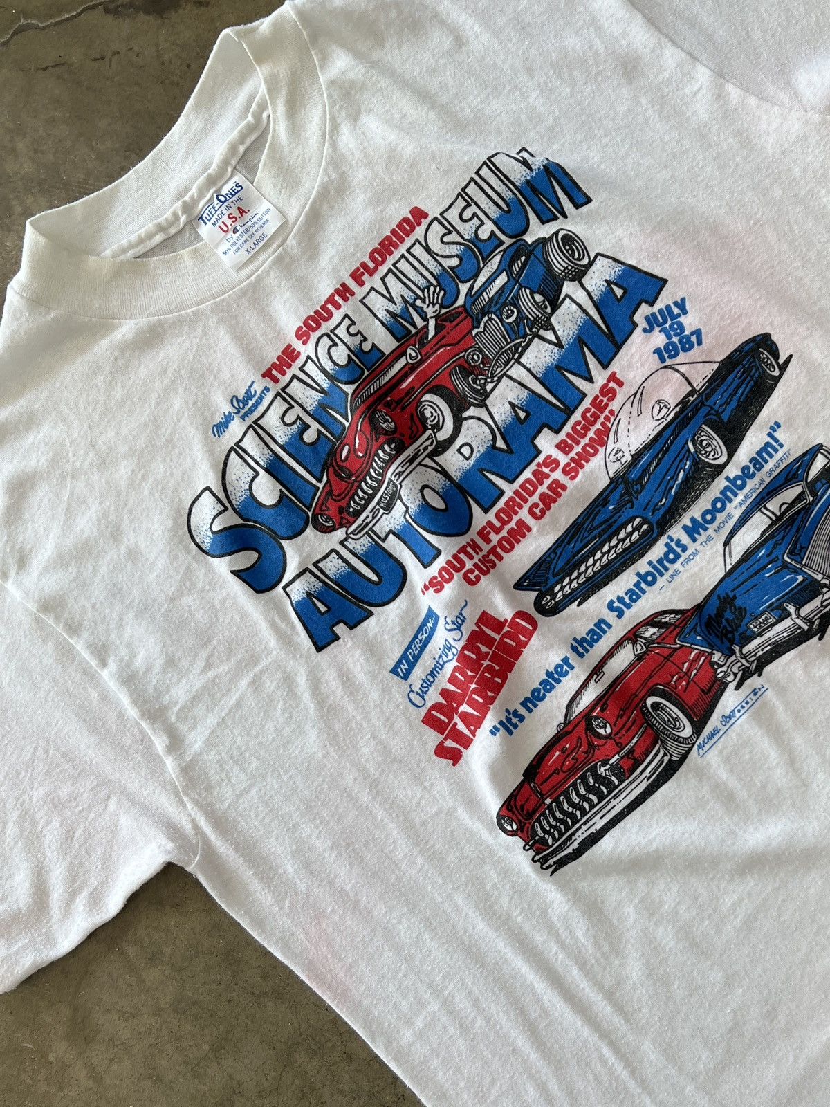 Vintage Vintage 1987 Museum Autorama Car Show Single Stitch Tee XL Size US XL / EU 56 / 4 - 1 Thumbnail