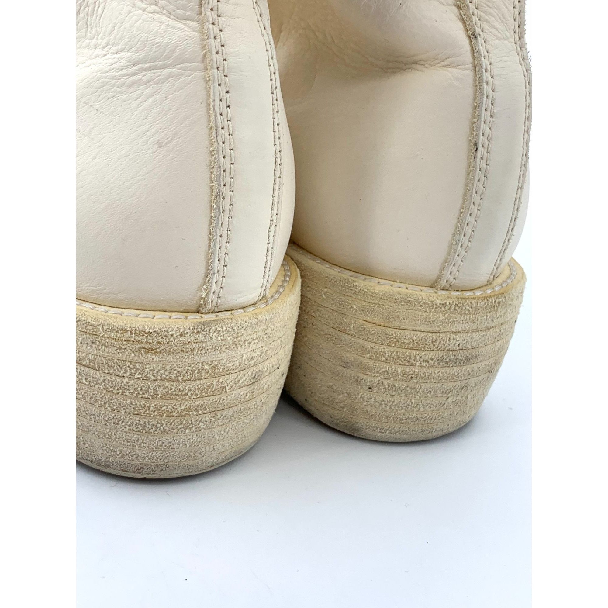 Guidi Guidi C-Class H9777 Apricot Zippered Leather Martin Boots Si Size US 9 / IT 39 - 3 Thumbnail