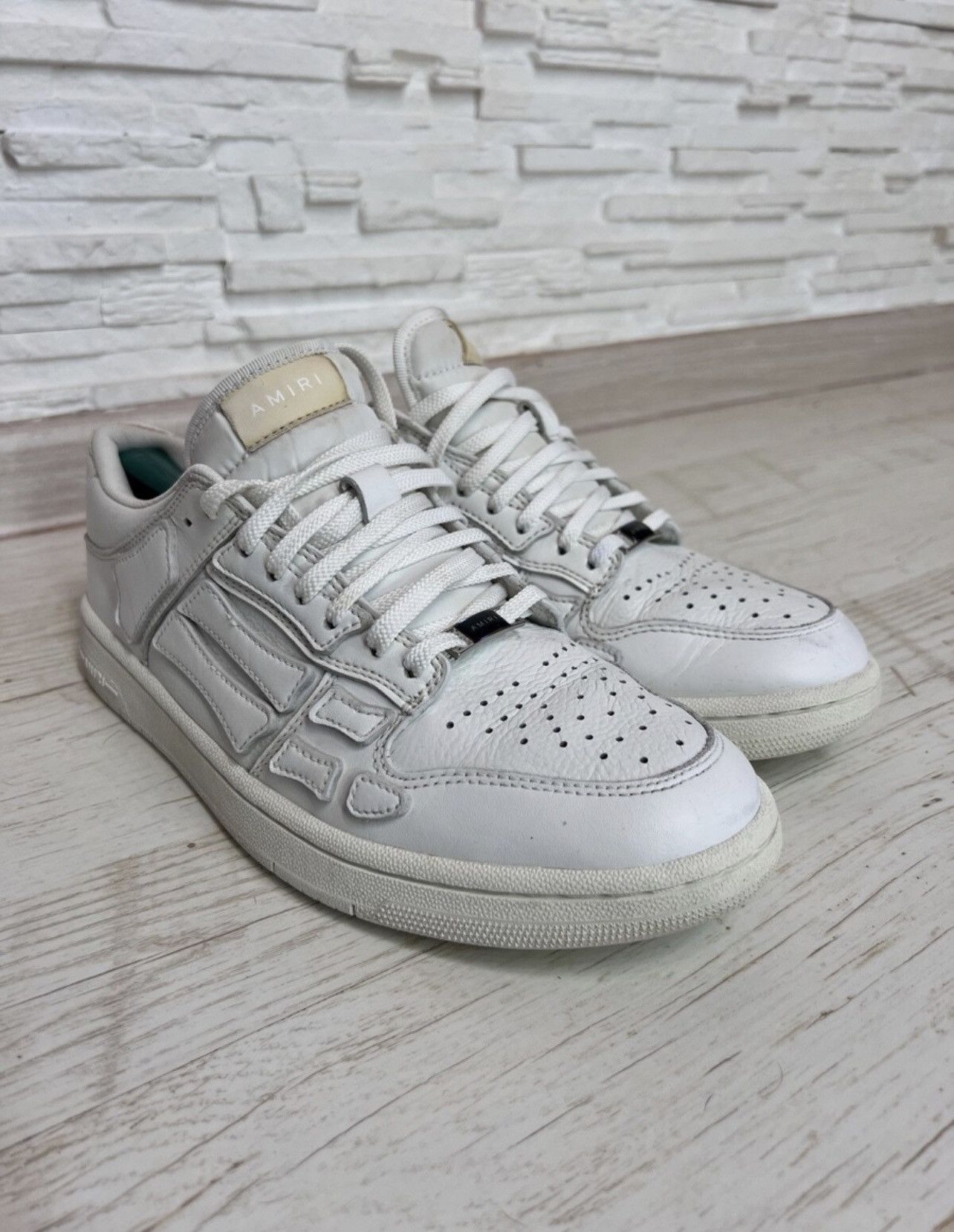 Amiri Amiri Skel Top Skeleton Sneakers 41 Leather Shoes Size US 8 / EU 41 - 2 Thumbnail