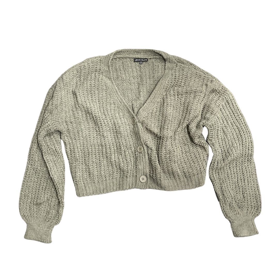 Other Love Ellie Audrey Cropped Button Front Chunky Knit Cardigan Size XXL / US 16-18 / IT 52-54 - 1 Thumbnail