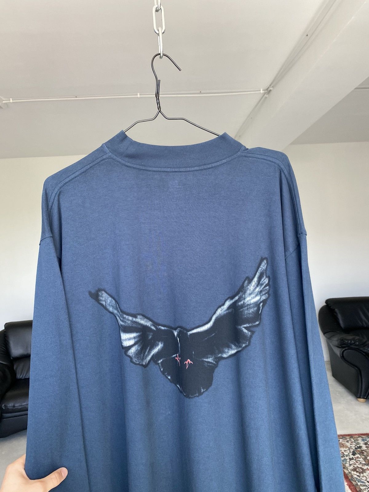 Gap × Kanye West Yeezy Gap Dove Long Sleeve Tee Size US M / EU 48-50 / 2 - 3 Thumbnail