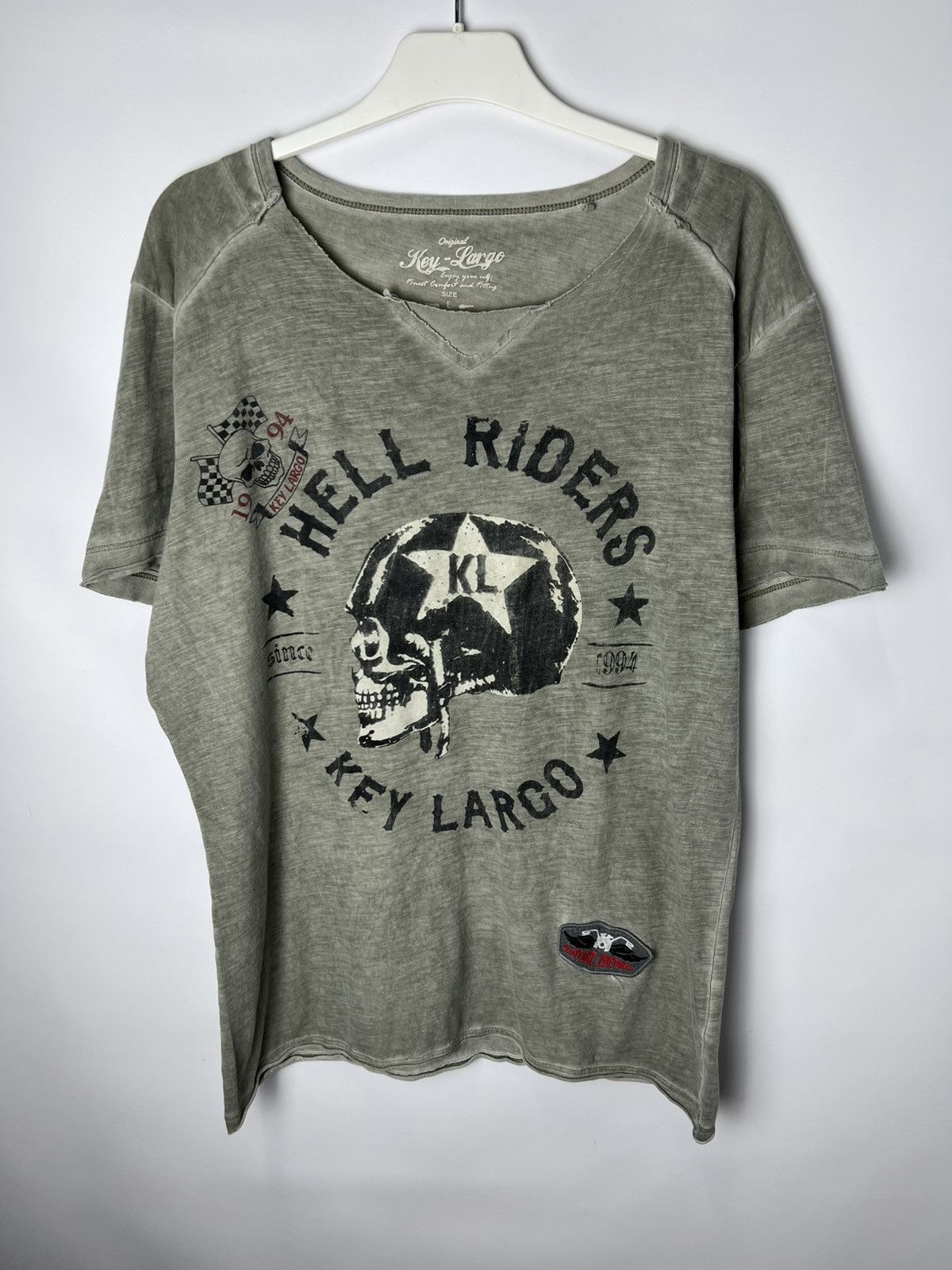 Affliction Y2K key large tie dye affliction religion japan style tee Size US L / EU 52-54 / 3 - 1 Thumbnail