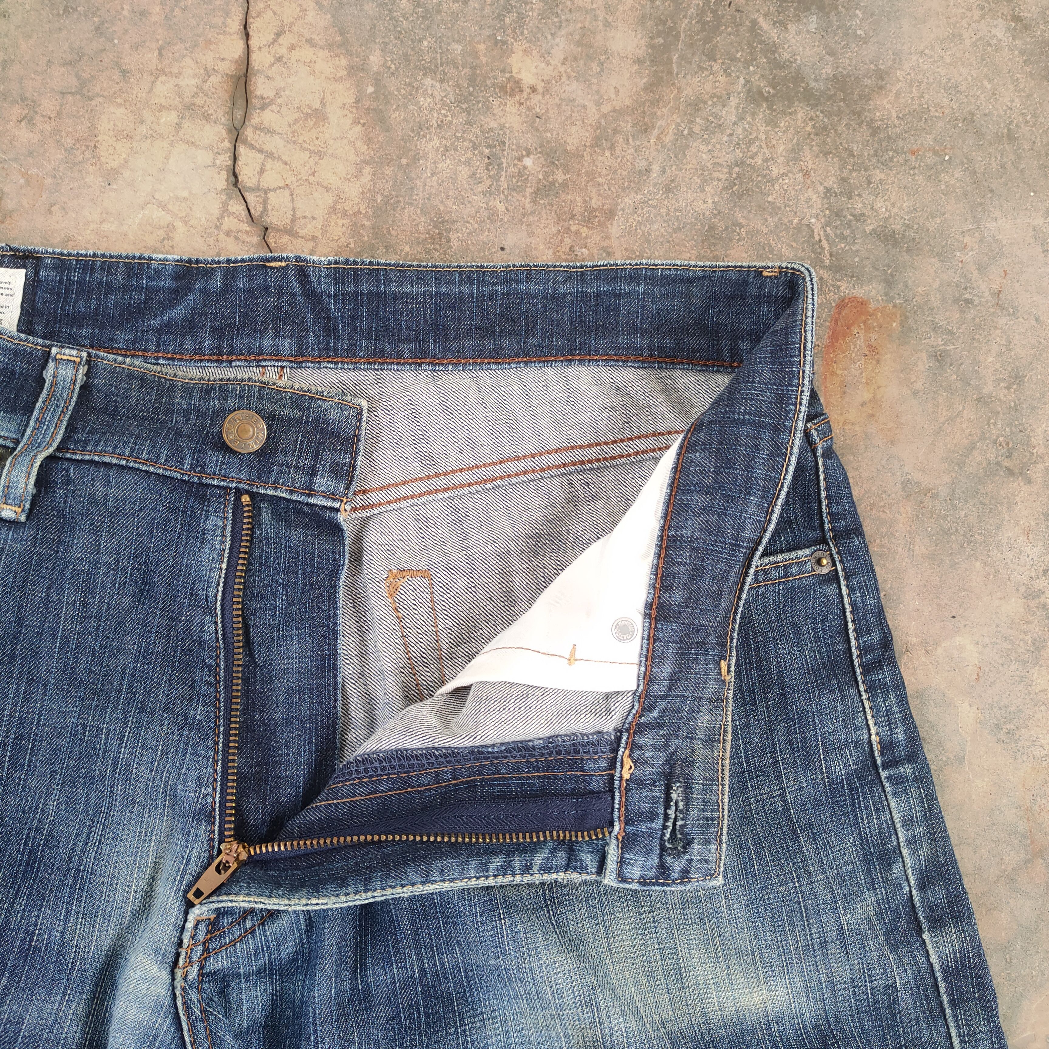 Edwin × Jean × Vintage W35 VINTAGE EDWIN FADED JEAN DENIM PANTS Size US 35 - 8 Thumbnail