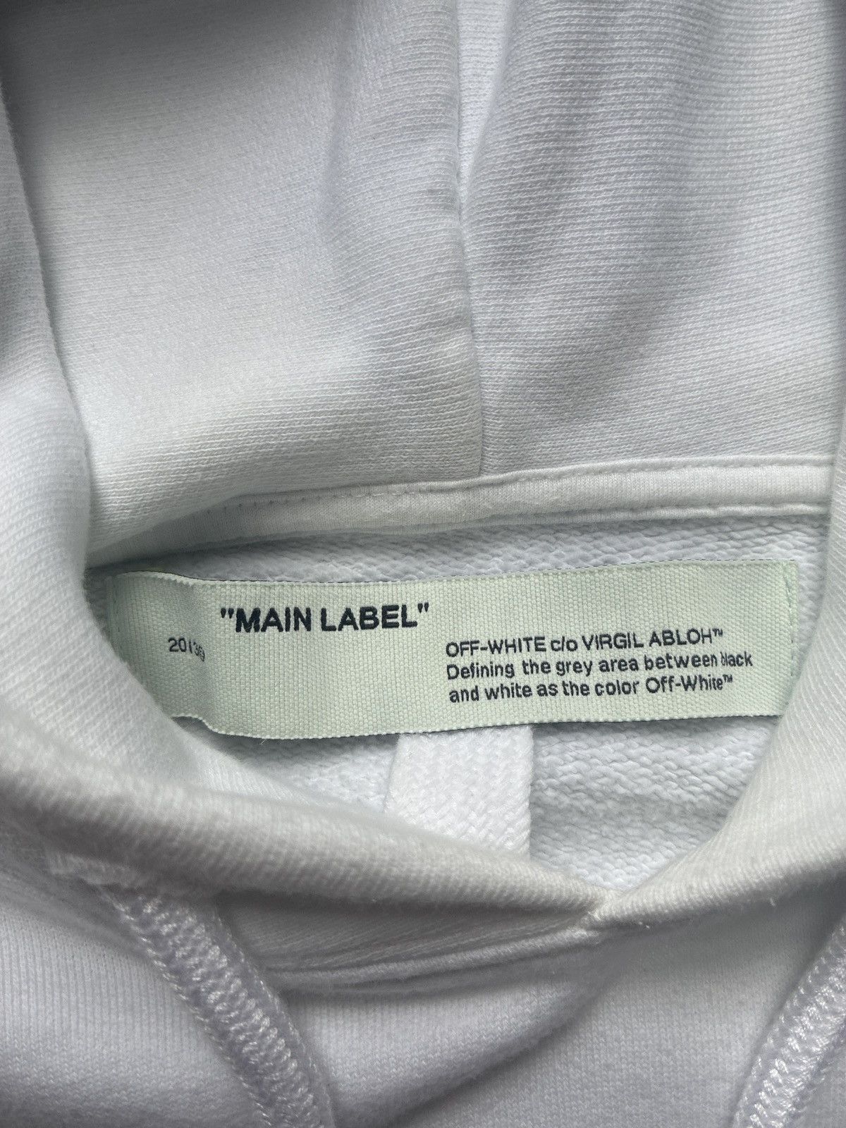 Off-White Off white hoodie white and green Size US S / EU 44-46 / 1 - 2 Thumbnail
