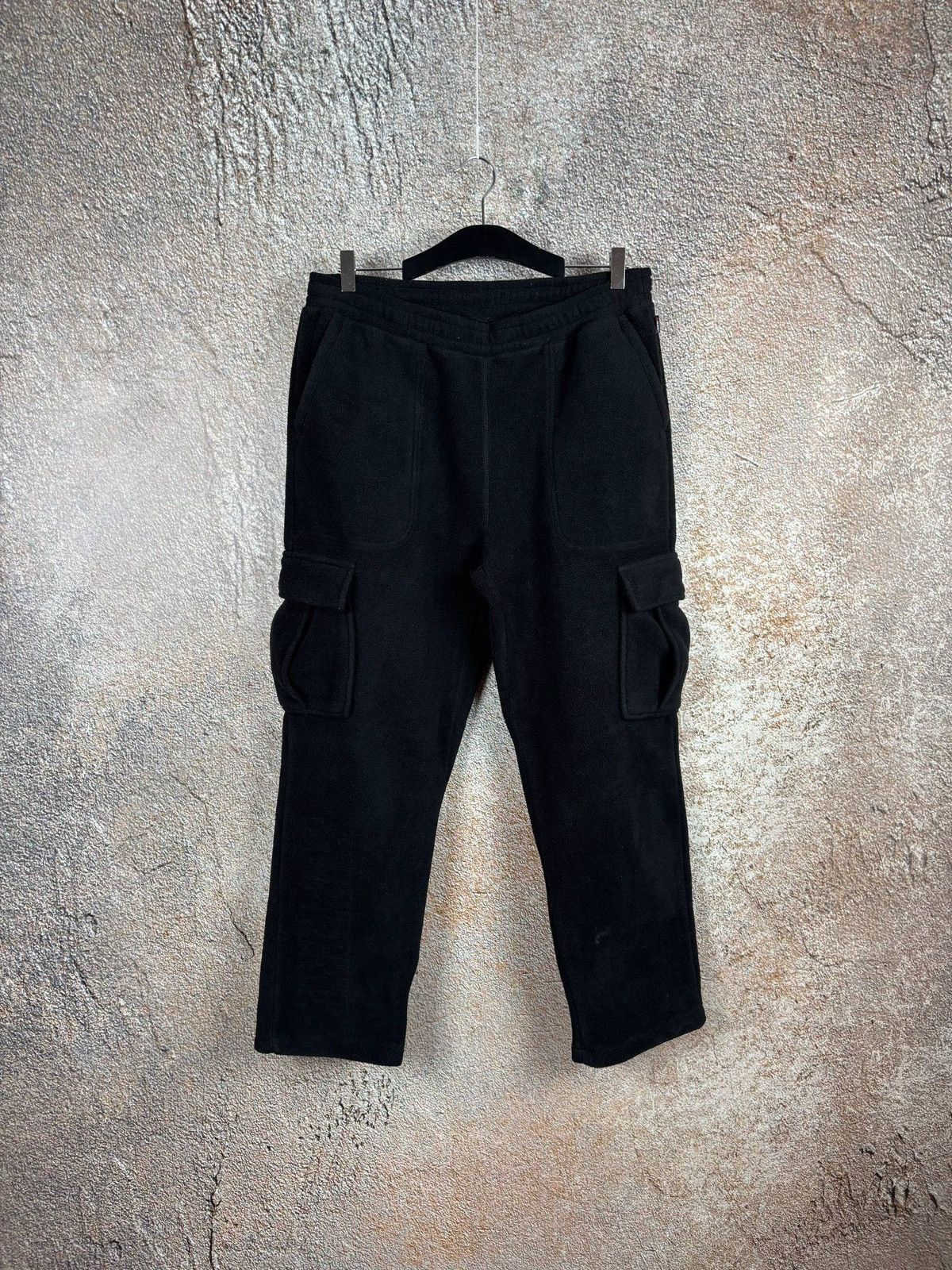 Supreme Supreme Fleece Polartec Black Joggers Pants Size Medium Size US 33 - 1 Thumbnail