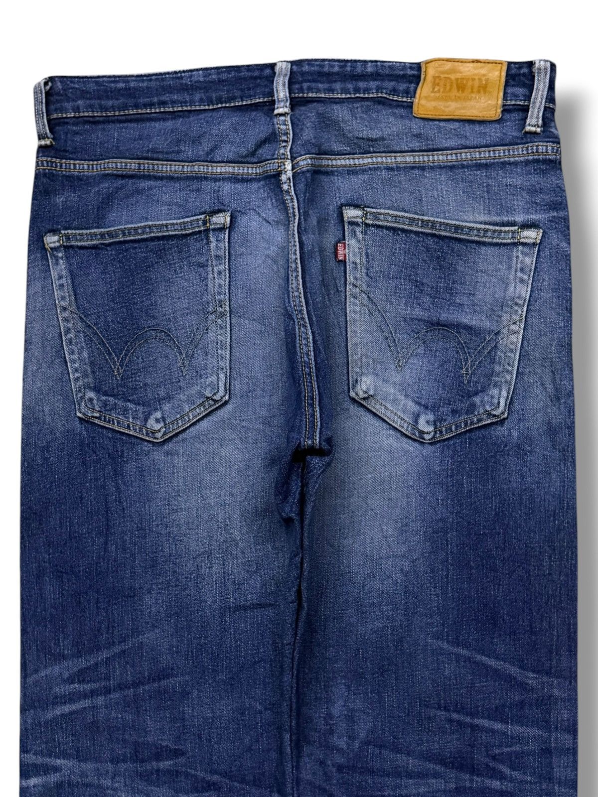 Edwin Vintage Edwin E504R Japan Denim Jeans | Relaxed Straight W34 Size US 34 / EU 50 - 5 Thumbnail