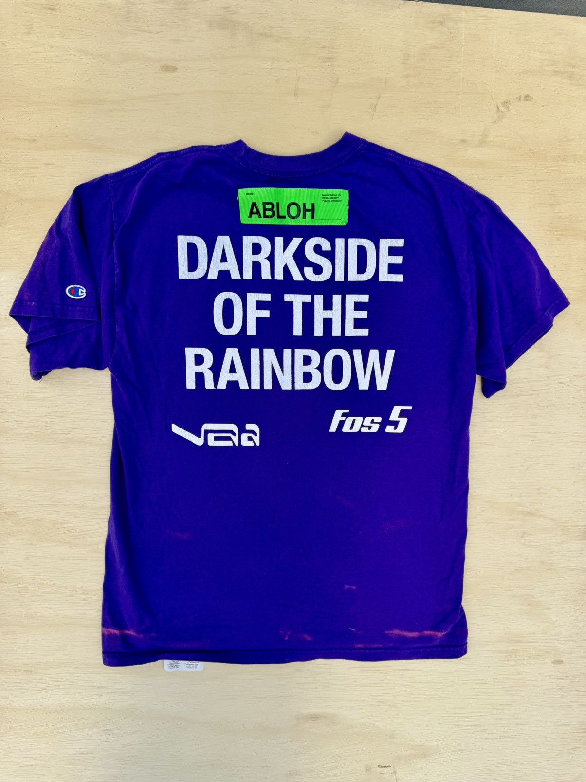 Virgil Abloh Virgil Abloh Dark Side Of The Rainbow Champion T 