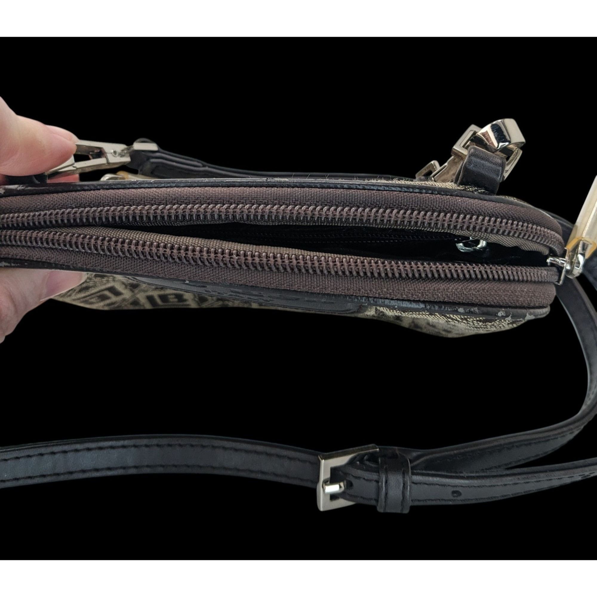 Other Le Belle Vintage Italian Crossbody Monogram Handbag Brown & Size ONE SIZE - 11 Thumbnail