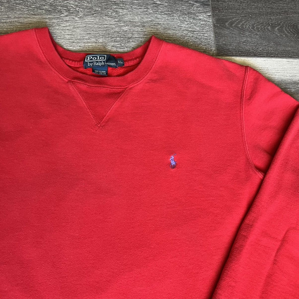 Polo Ralph Lauren × Ralph Lauren × Vintage Vintage Polo Ralph Lauren Basic Logo Crewneck Sweatshirt Size US XL / EU 56 / 4 - 2 Thumbnail