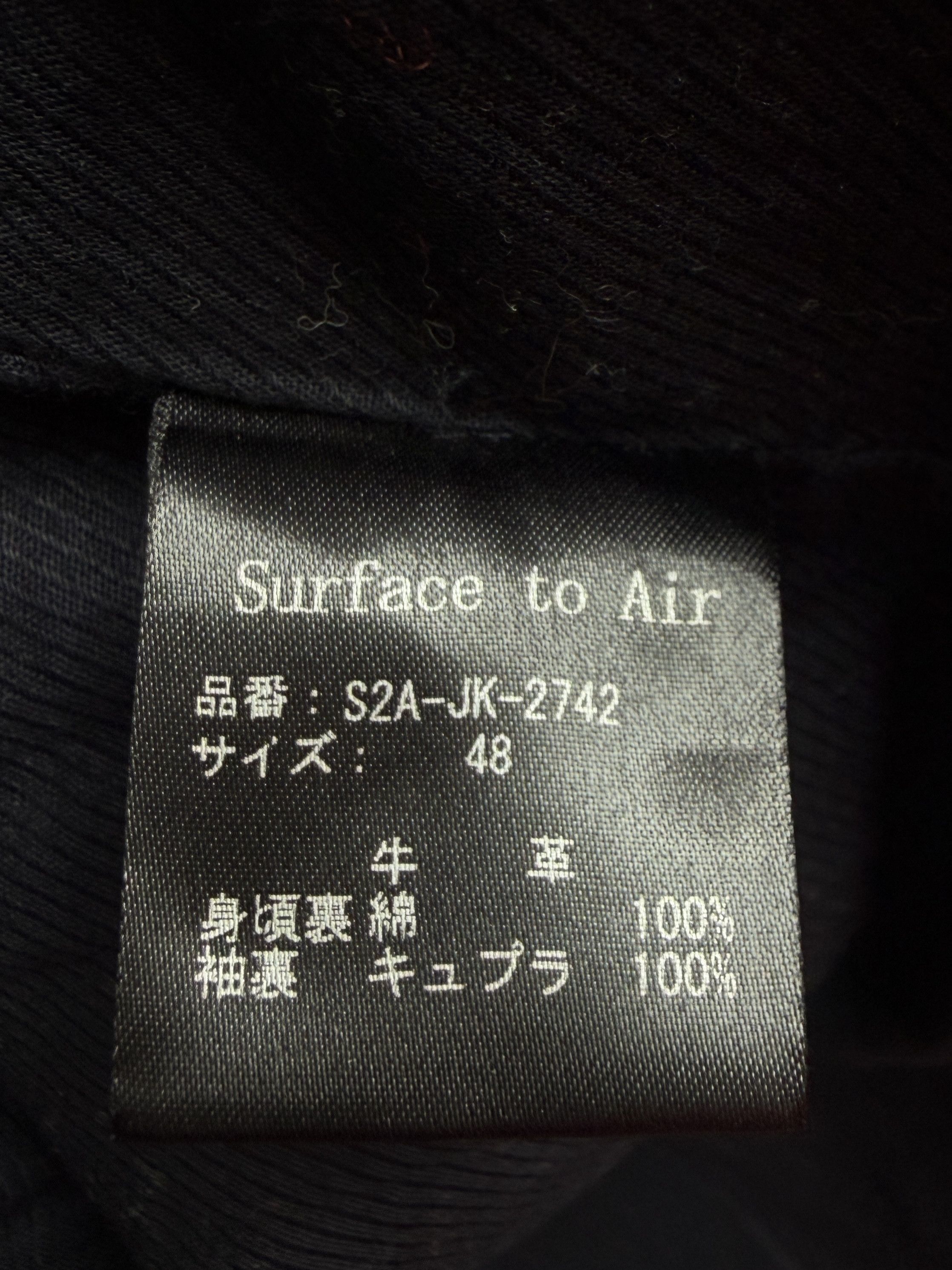 Surface To Air Double Breasted Leather Jacket Size US S / EU 44-46 / 1 - 9 Thumbnail