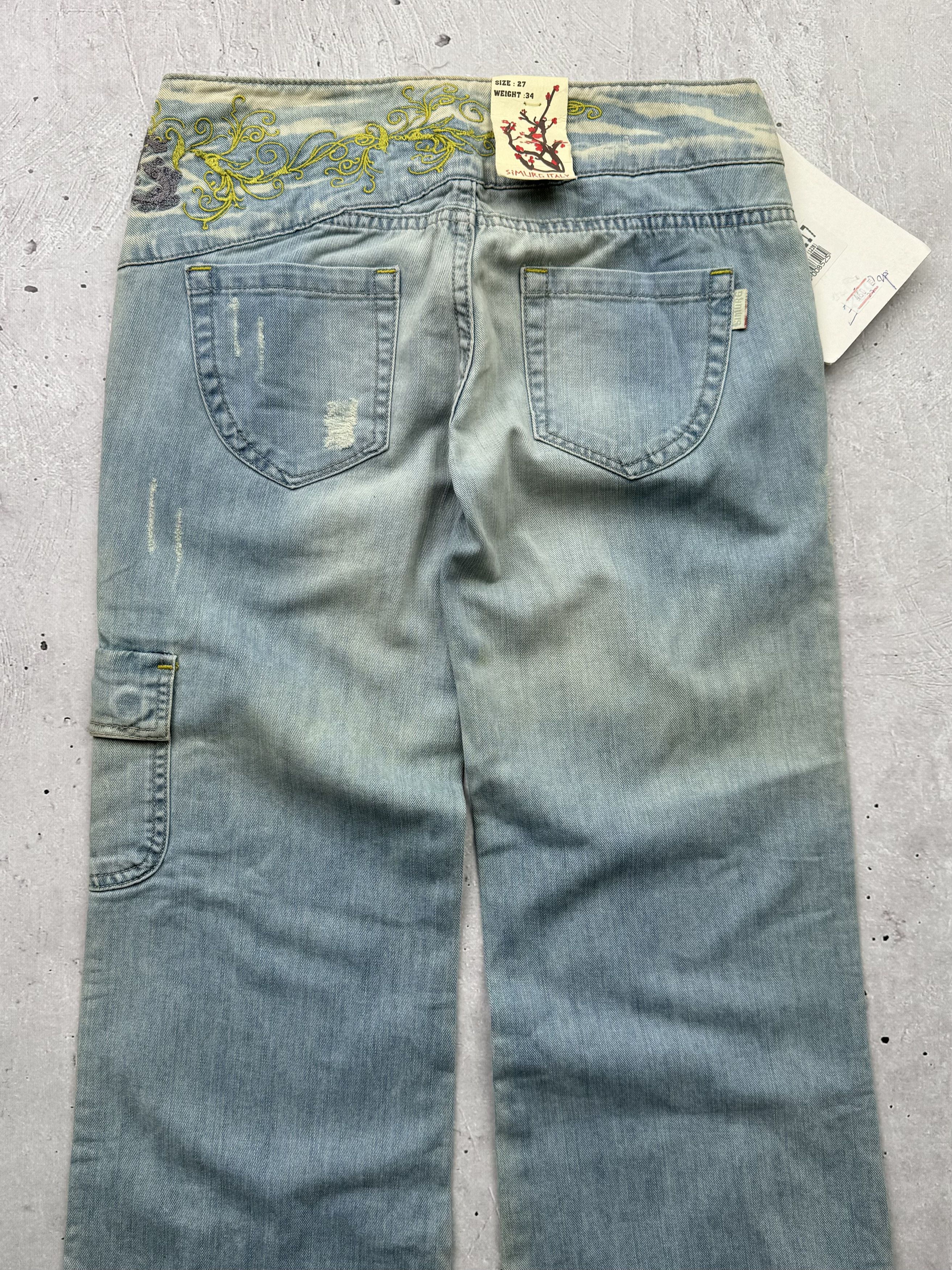 Vintage Vintage Flared Jeans Size 27" / US 4 / IT 40 - 6 Thumbnail