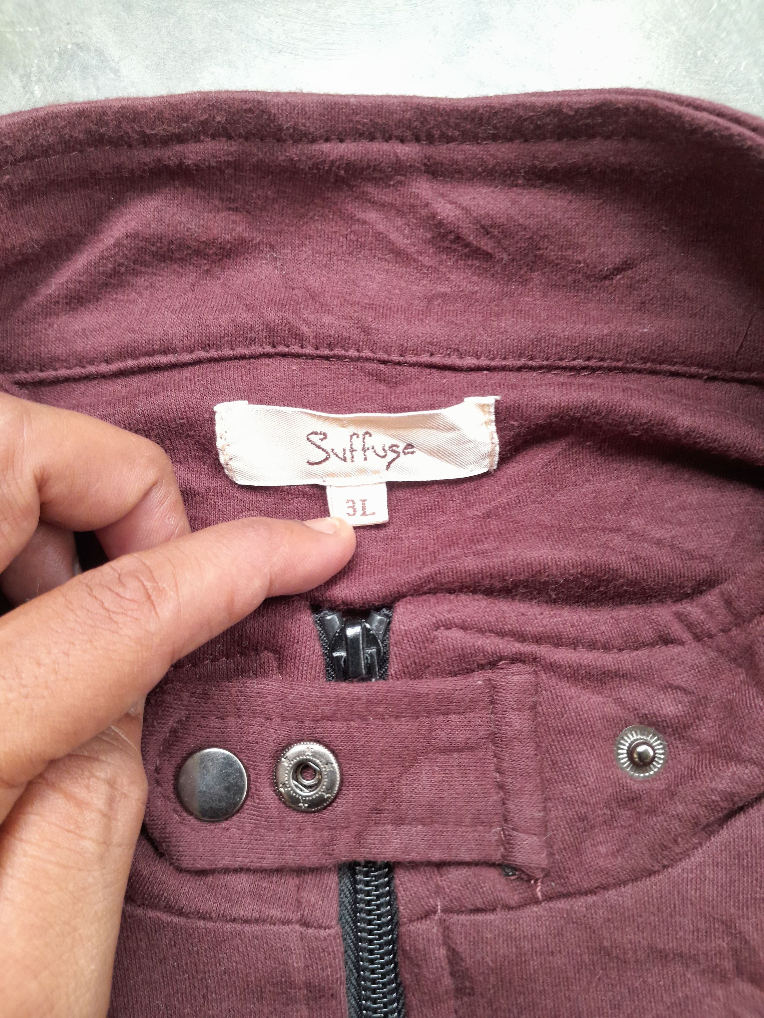 Japanese Brand 2000s Suffuse - Zip Up Jacket Size US L / EU 52-54 / 3 - 4 Thumbnail
