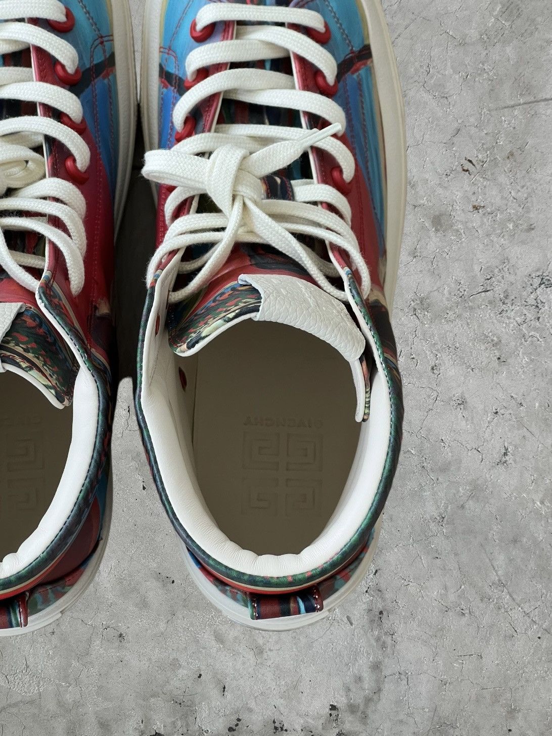 Givenchy Givenchy City High Leather Sneakers Size US 10 / EU 43 - 5 Thumbnail