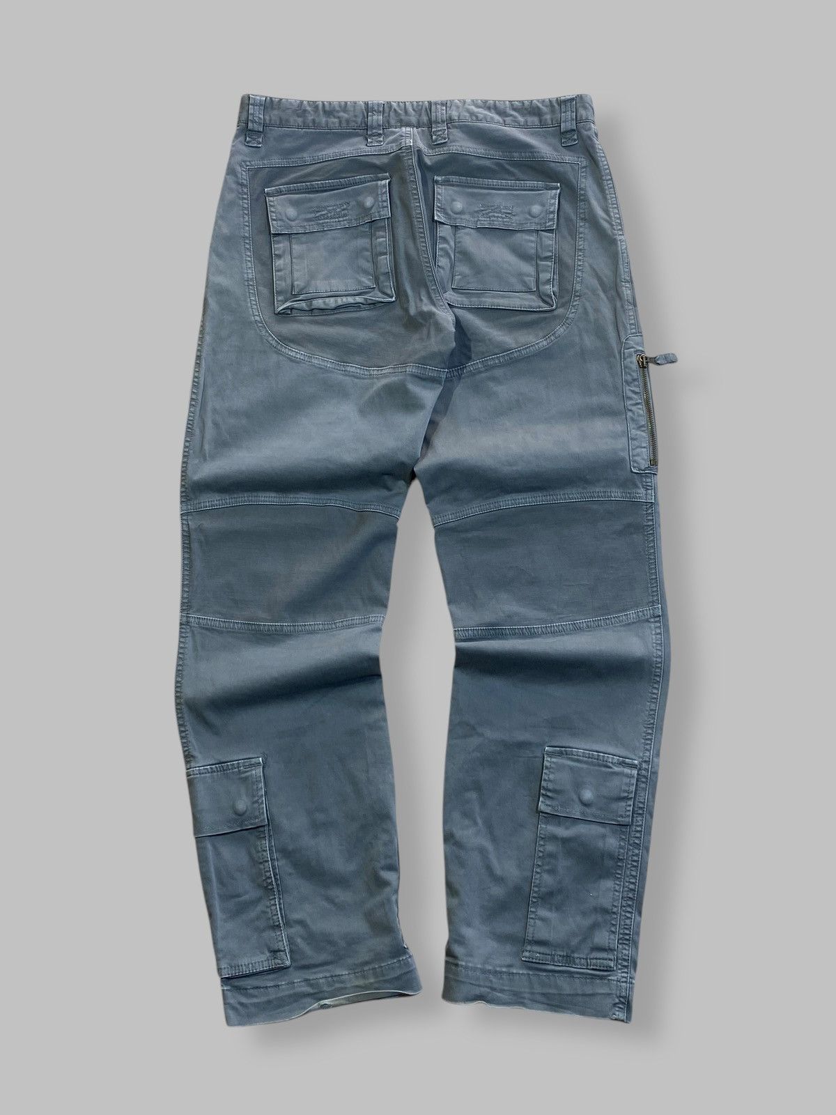 Aeronautica Militare Aeronautica Military Crazy Y2k Multi Pocket Cargo Pants Size US 34 / EU 50 - 3 Thumbnail