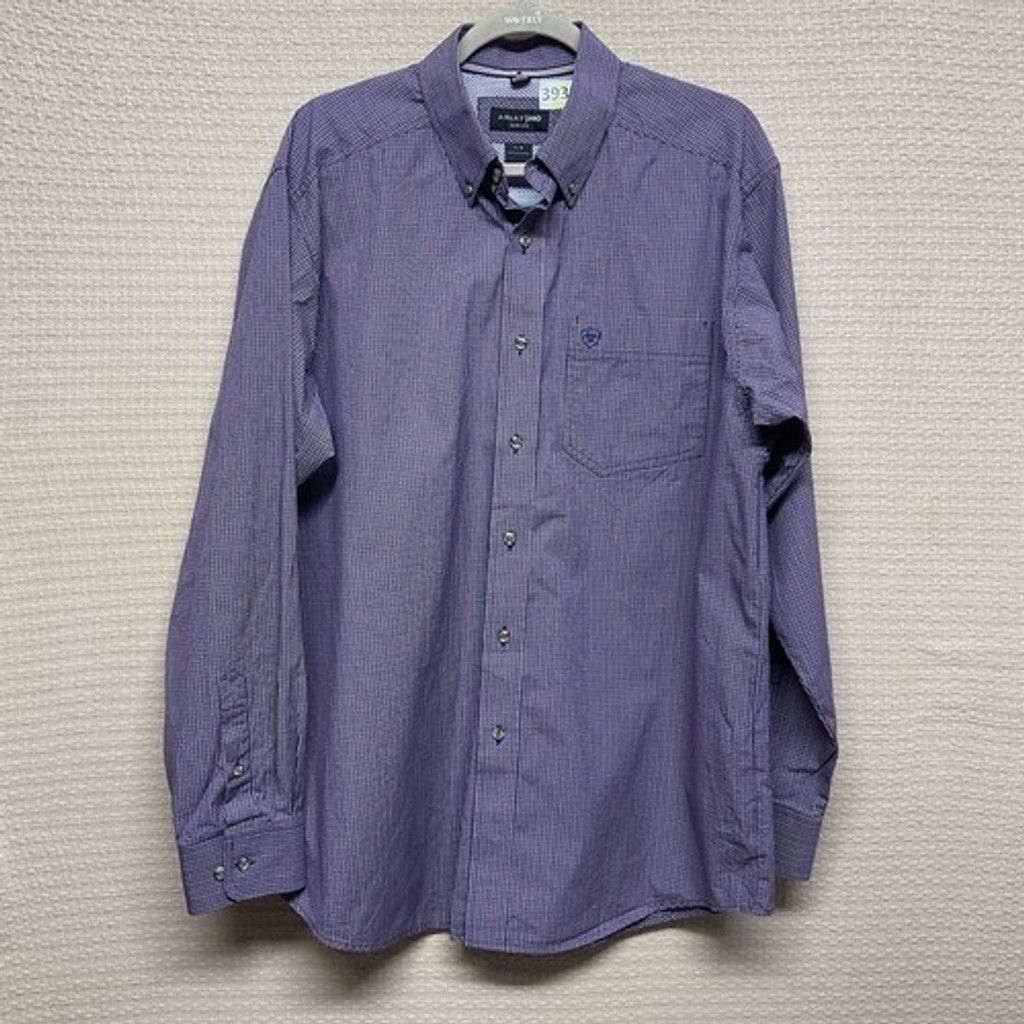 Ariat NWOT Ariat Pro Series Western Shirt Men L Wrinkle Free Gi Size US L / EU 52-54 / 3 - 8 Thumbnail